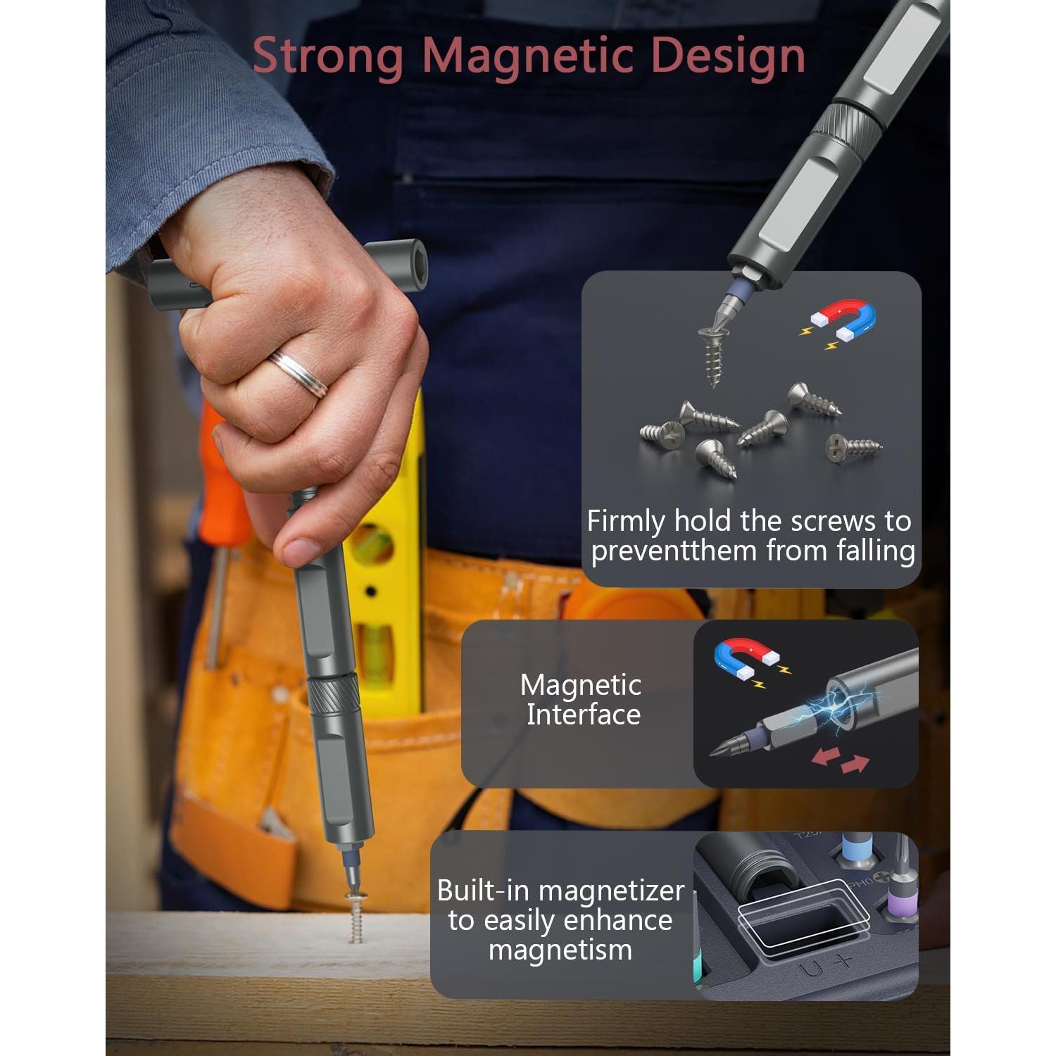 Juego de Destornilladores de Carraca LOFICOPER 42 en 1 Magnéticos