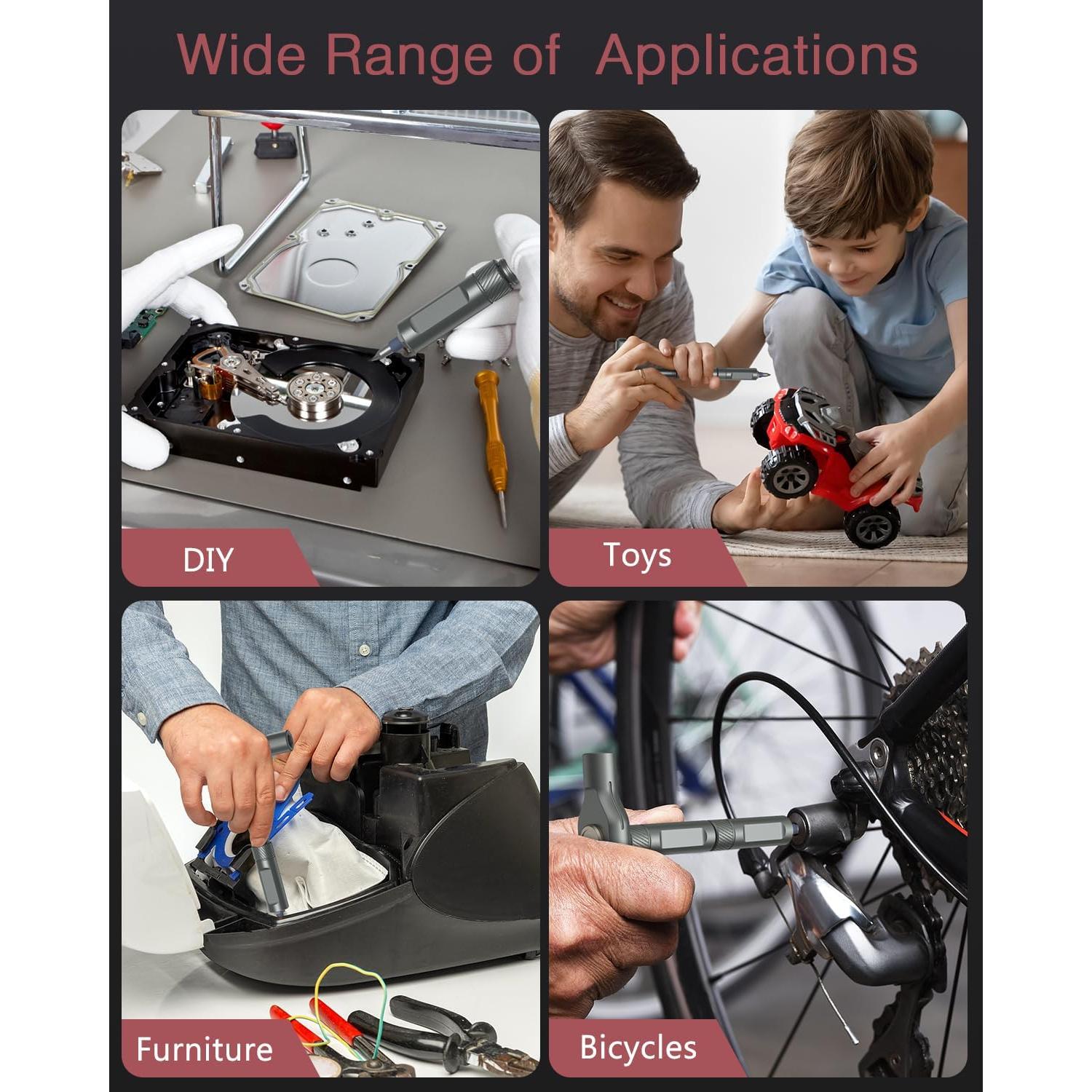 Juego de Destornilladores de Carraca LOFICOPER 42 en 1 Magnéticos