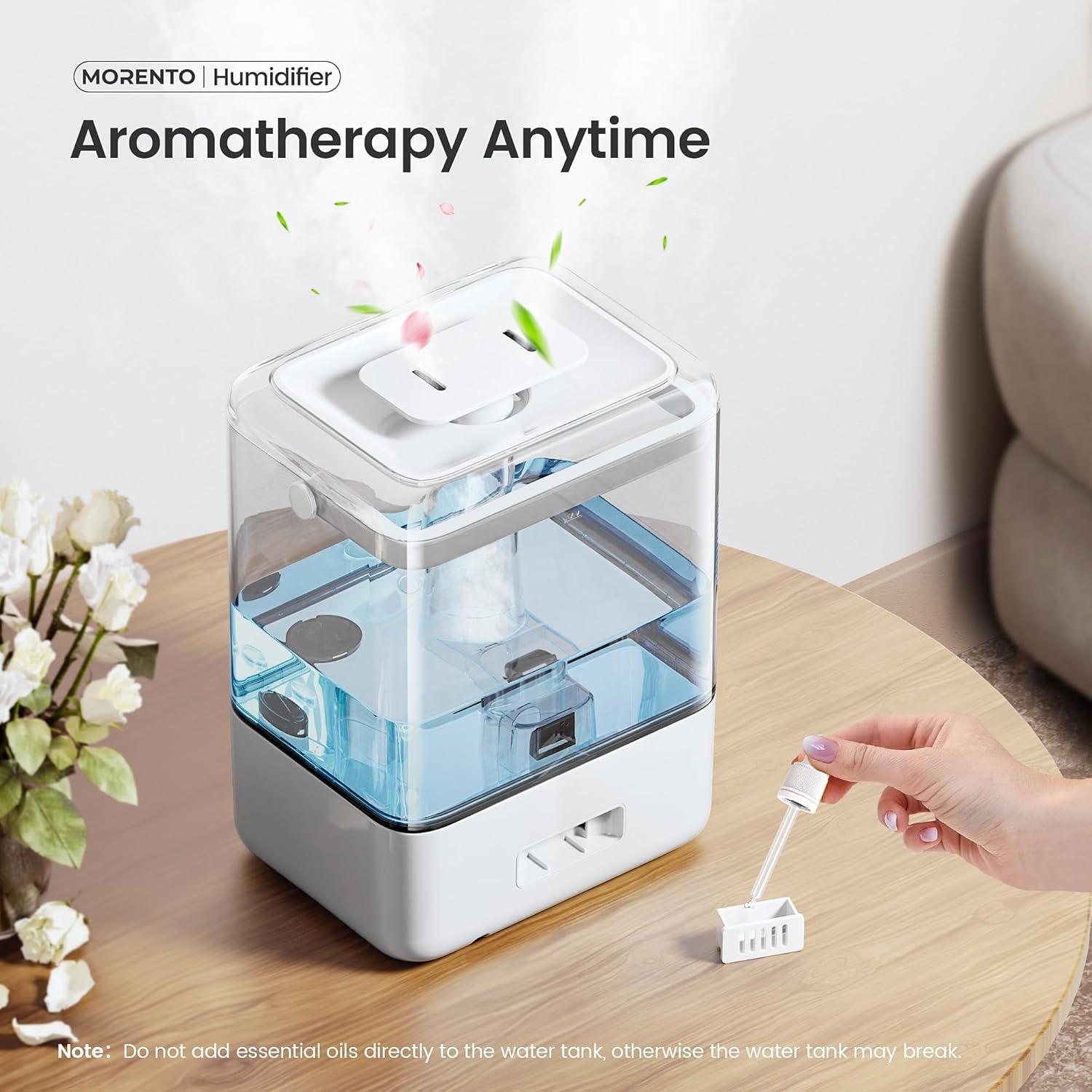 Humidificador Inteligente MERONTE 6L con Control APP y Luz Nocturna