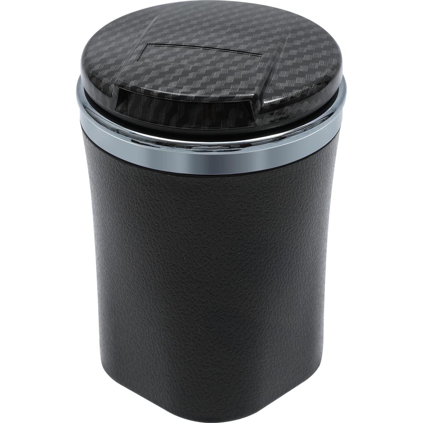 Cenicero de Coche EOCICI con Tapa y Luz LED Azul - Antihumo