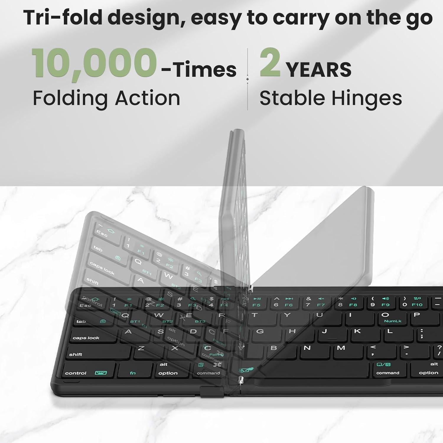 Teclado Inalámbrico Plegable Nillkin Pocket con Touchpad
