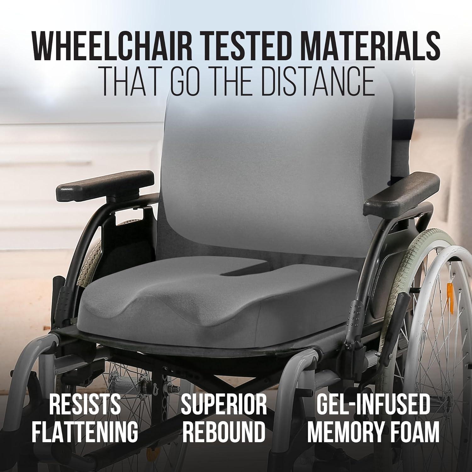 Cojines para Silla de Ruedas Elmara - Soporte Ergonómico y Comodidad