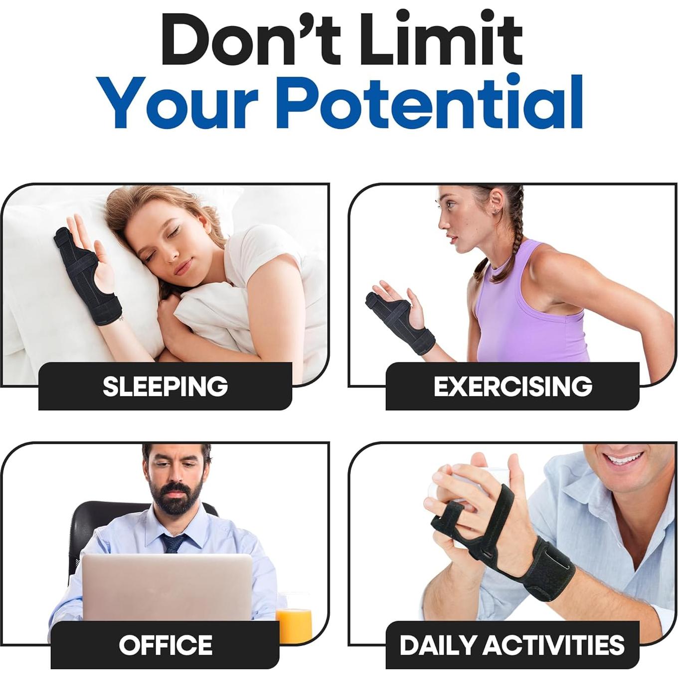 Férula Metacarpiana Ajustable Armstrong América - Dedo Meñique Izquierda Extra Pequeña