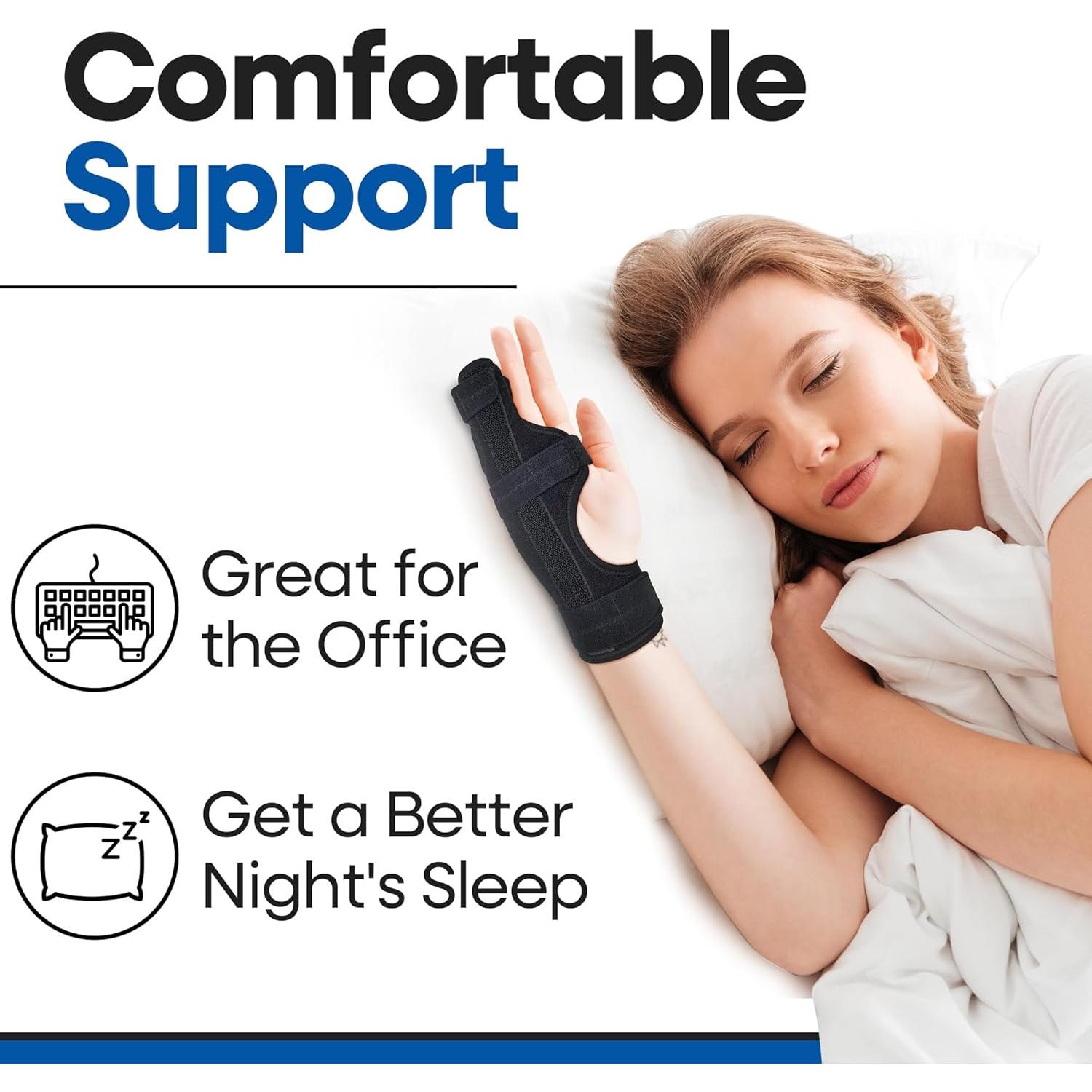 Férula Metacarpiana Ajustable Armstrong América - Dedo Meñique Izquierda Extra Pequeña