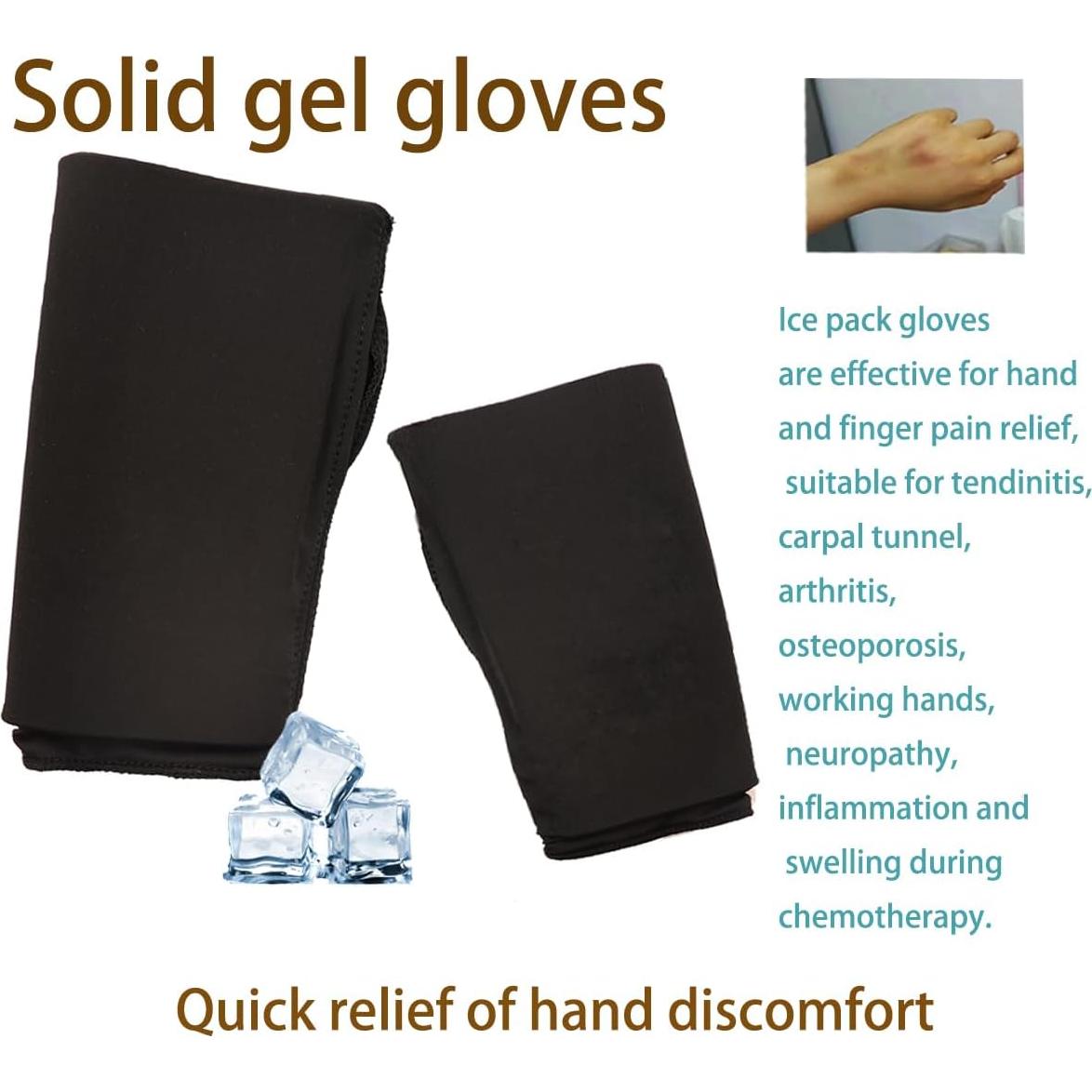 Guante de Hielo Reutilizable Coldpa para Muñeca - Alivio Dolor