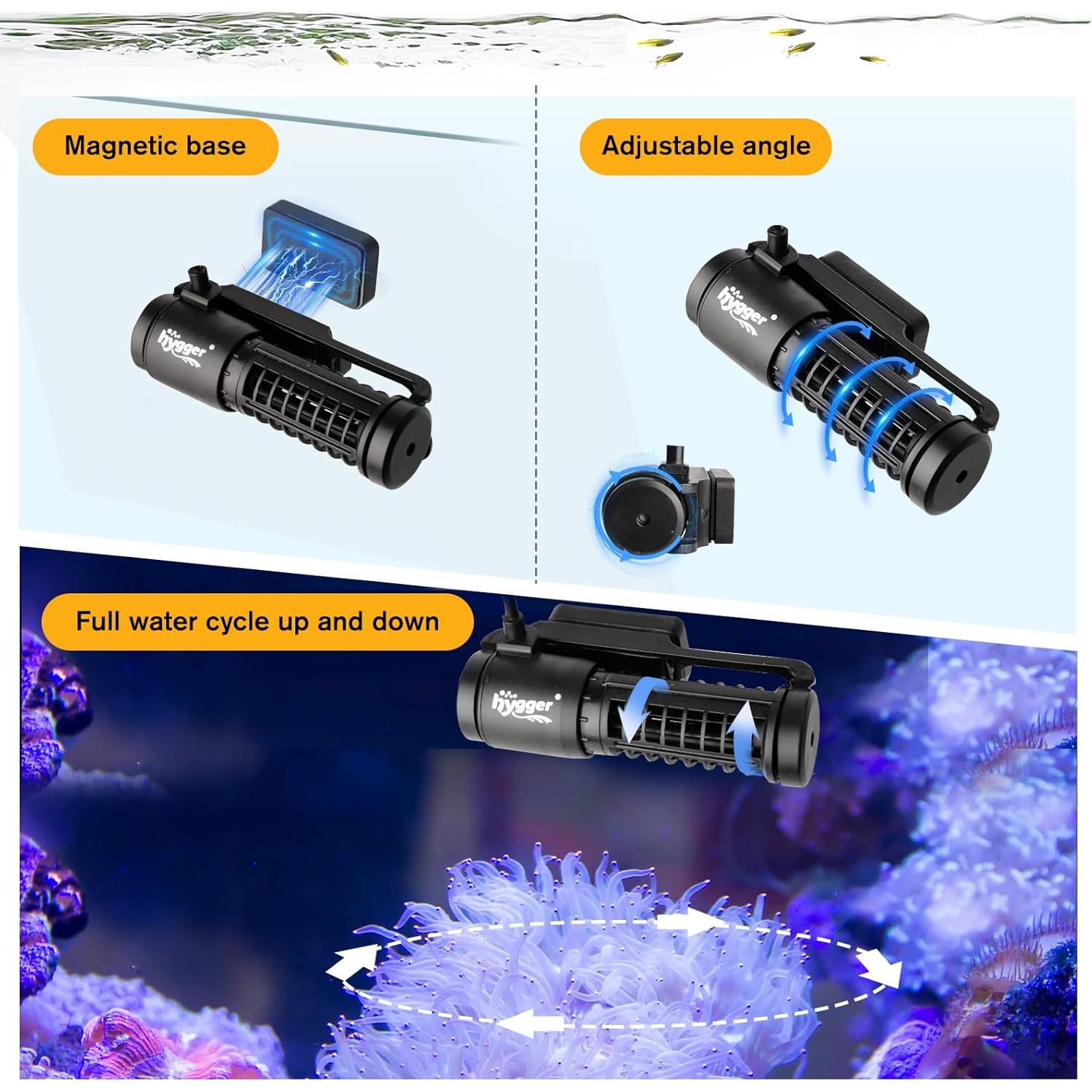 Bomba de Olas Hygger 12W 5021.8 L/h para Acuarios