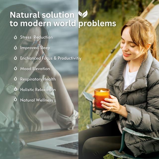 Vela Aromática de Citronela Zenura - 240 g Cera de Coco Natural