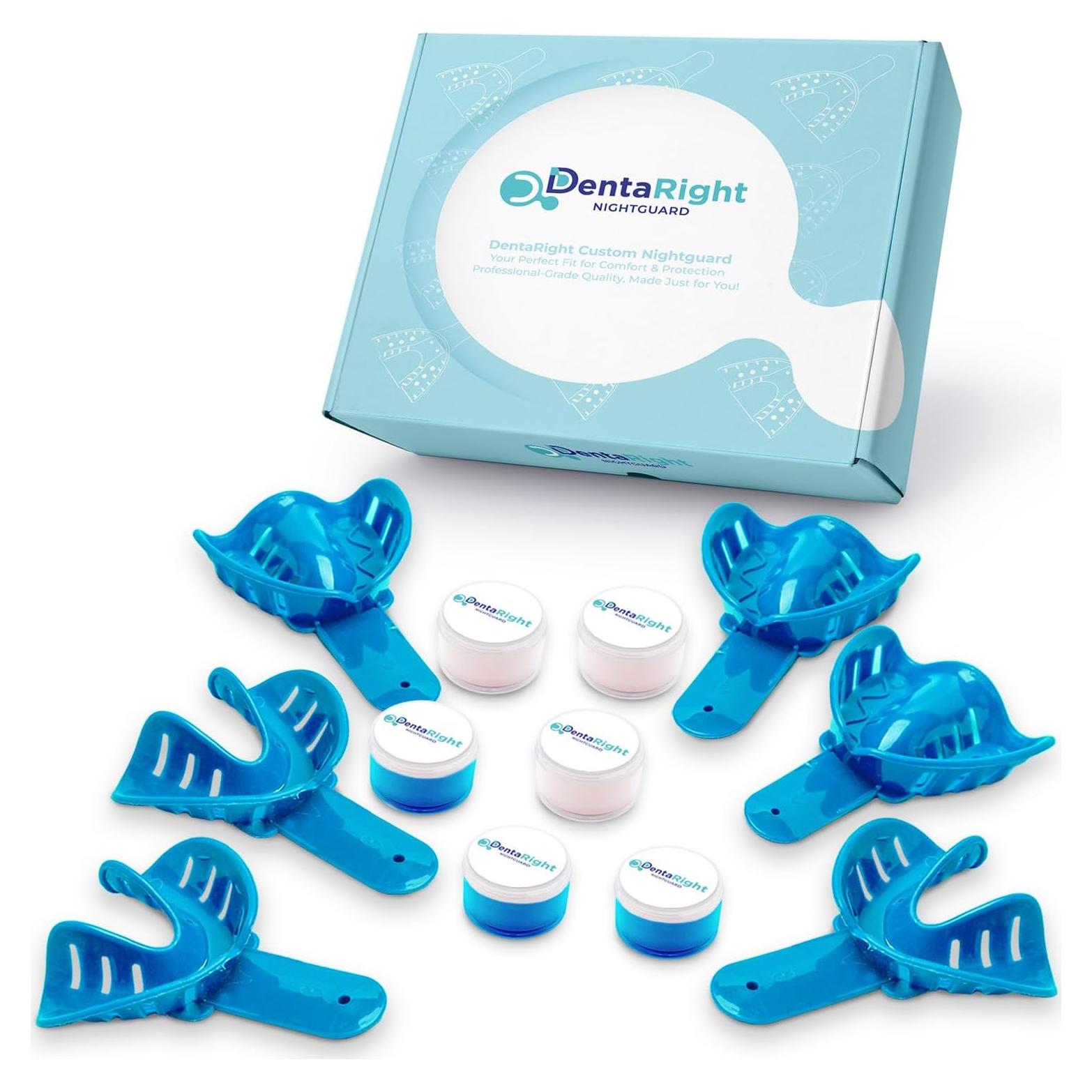 Kit de Férula Dental Personalizada DentaRight - Bruxismo