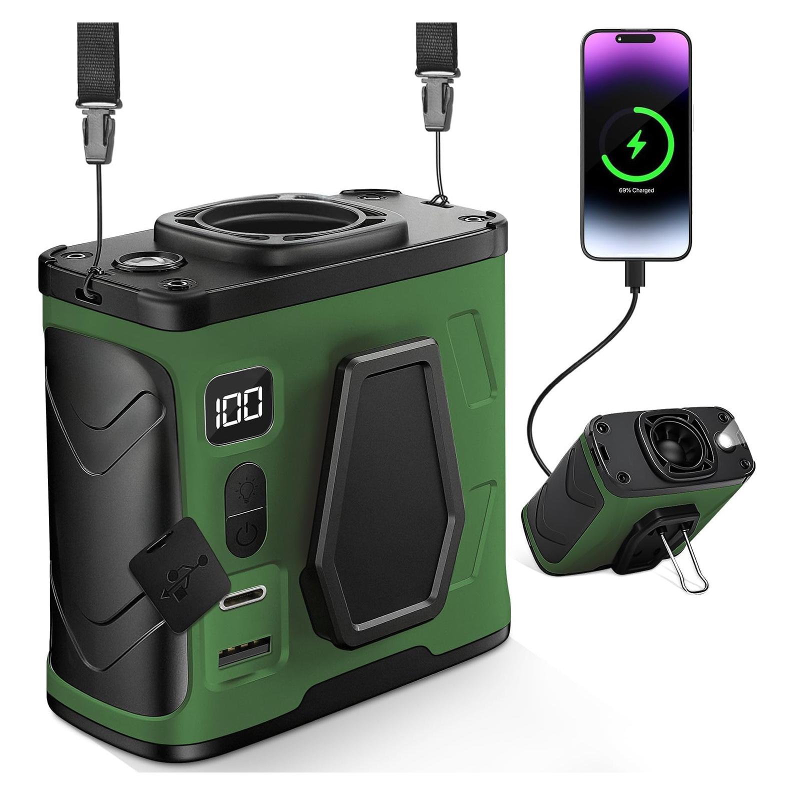 Ventilador Portátil de Cintura AuraliBrite YH-F099 10,000mAh