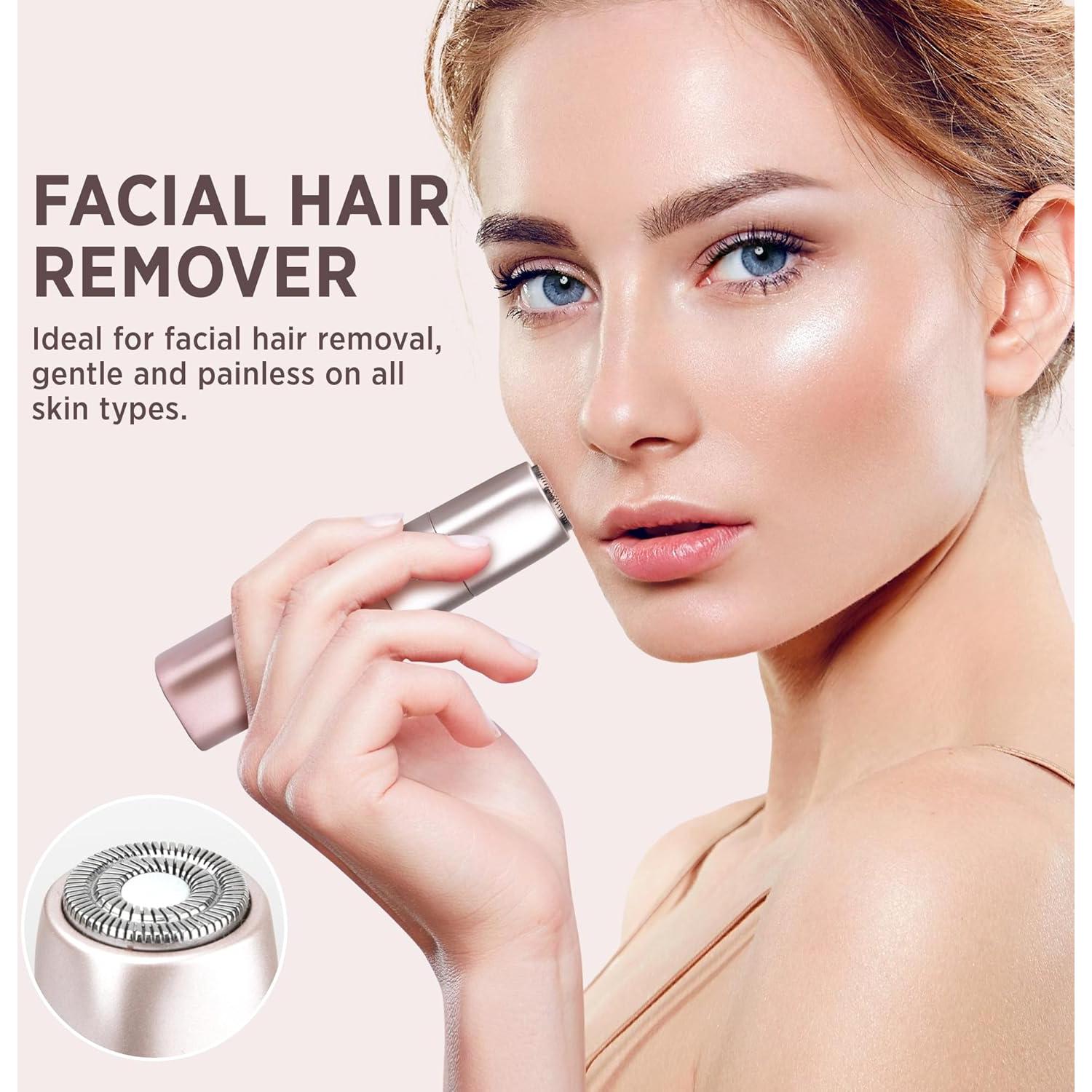 Removedor de Vello Facial VOGCREST 2 en 1 Recargable