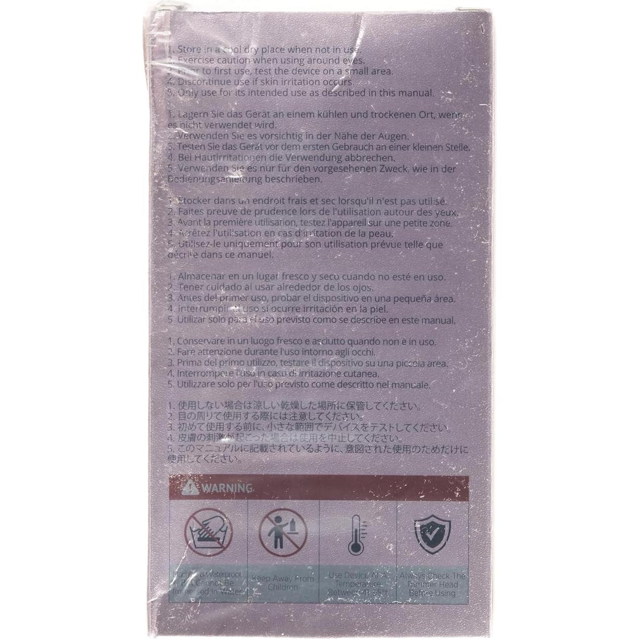 Removedor de Vello Facial VOGCREST 2 en 1 Recargable