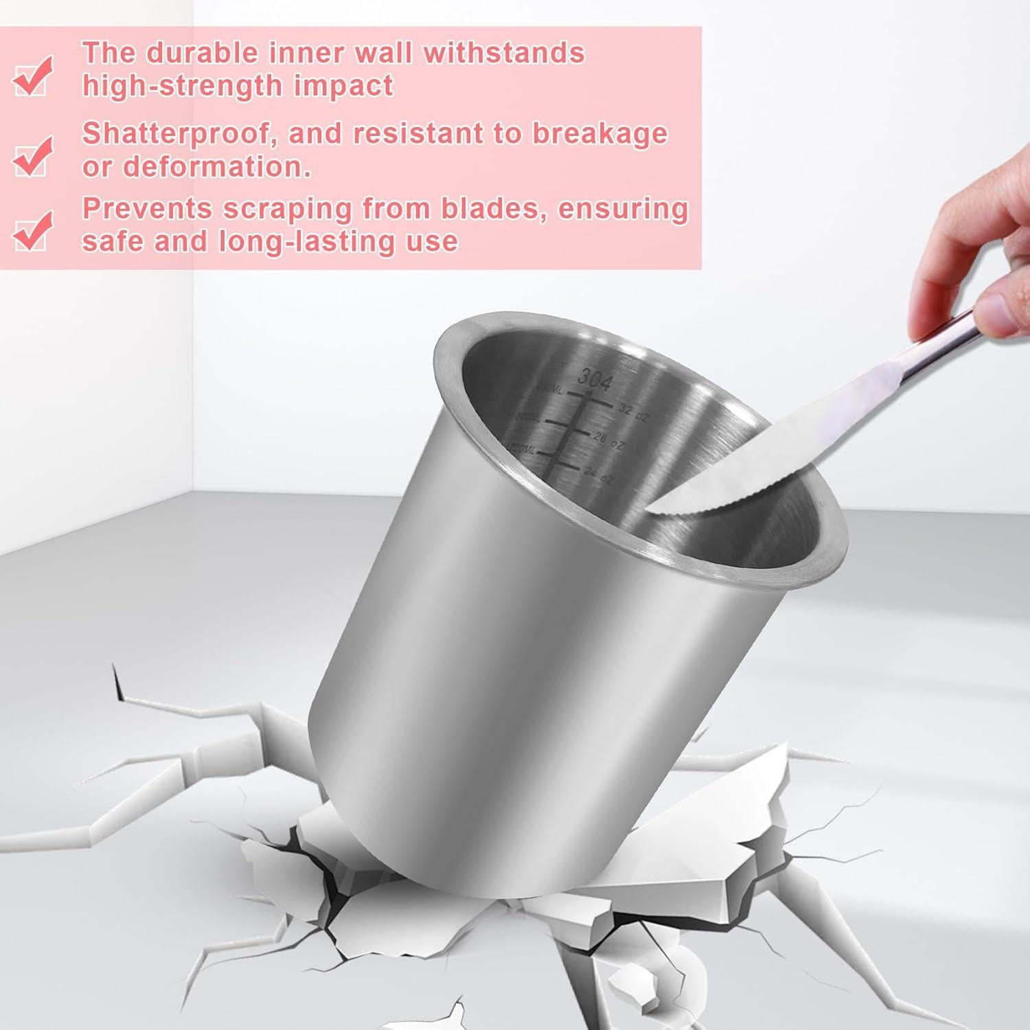 Contenedor de Pintura Acero Inoxidable 16 oz Ninja Creami