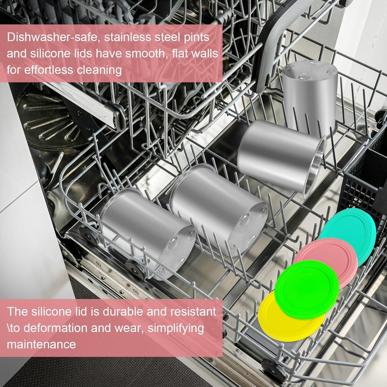 Contenedor de Pintura Acero Inoxidable 16 oz Ninja Creami