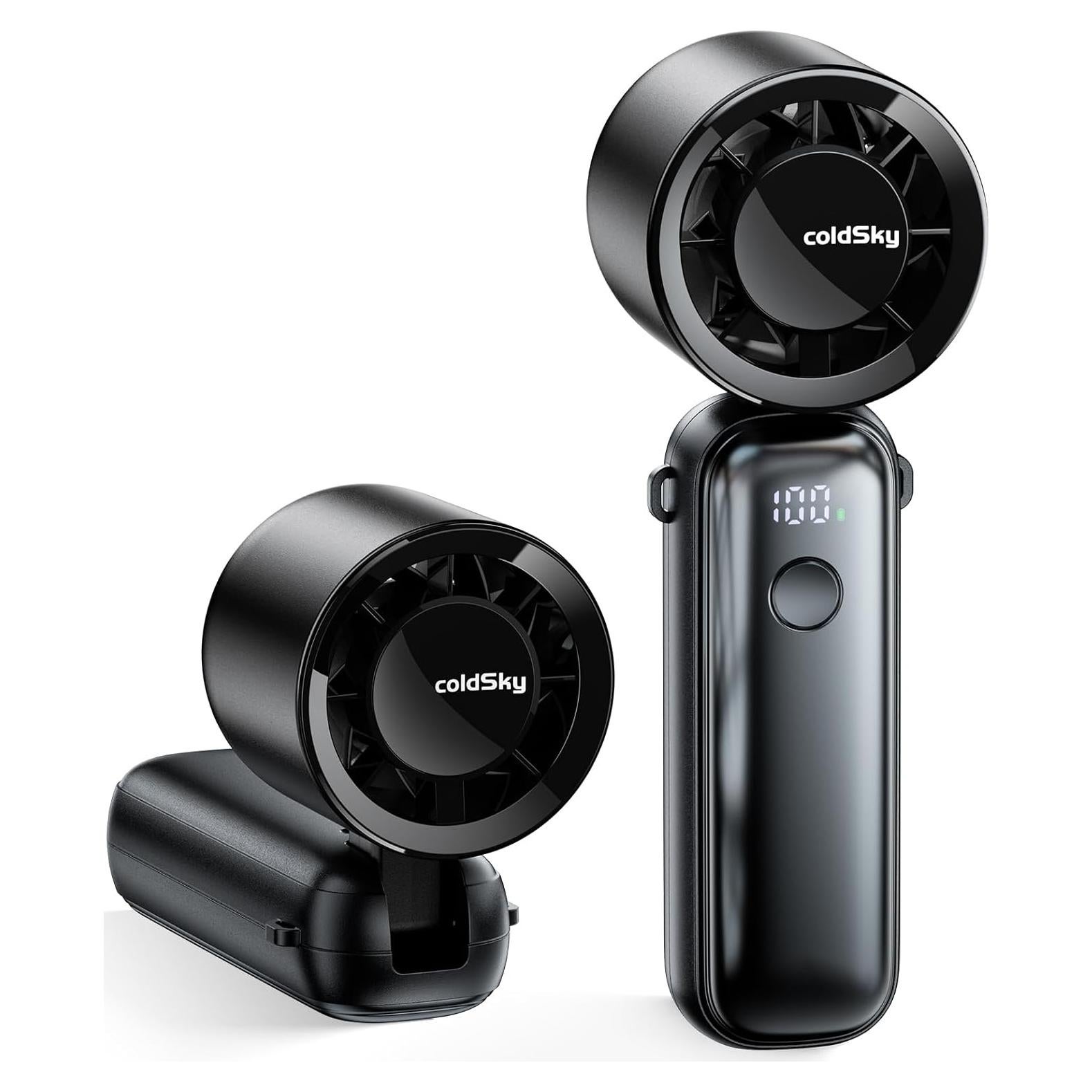 Ventilador Portátil Recargable coldSky YF08 6 Velocidades 5000mAh