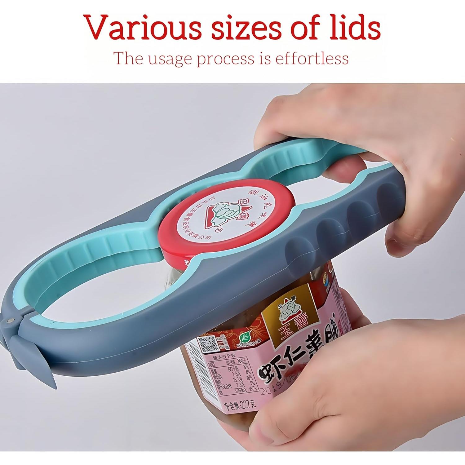 Abridor de frascos 5 en 1 Eugelrom para manos débiles