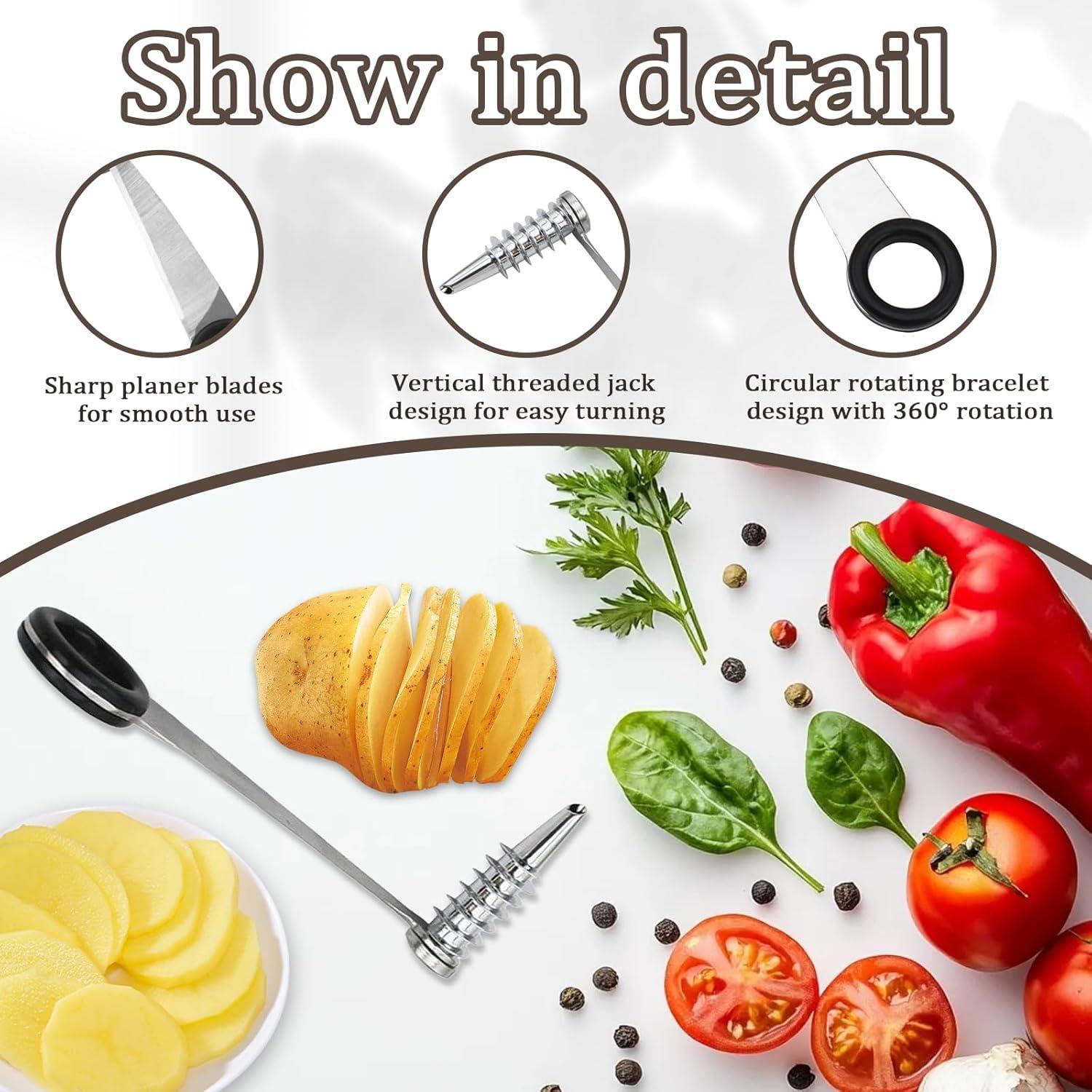 Cortador Espiral de Acero Inoxidable Xanadued para Verduras