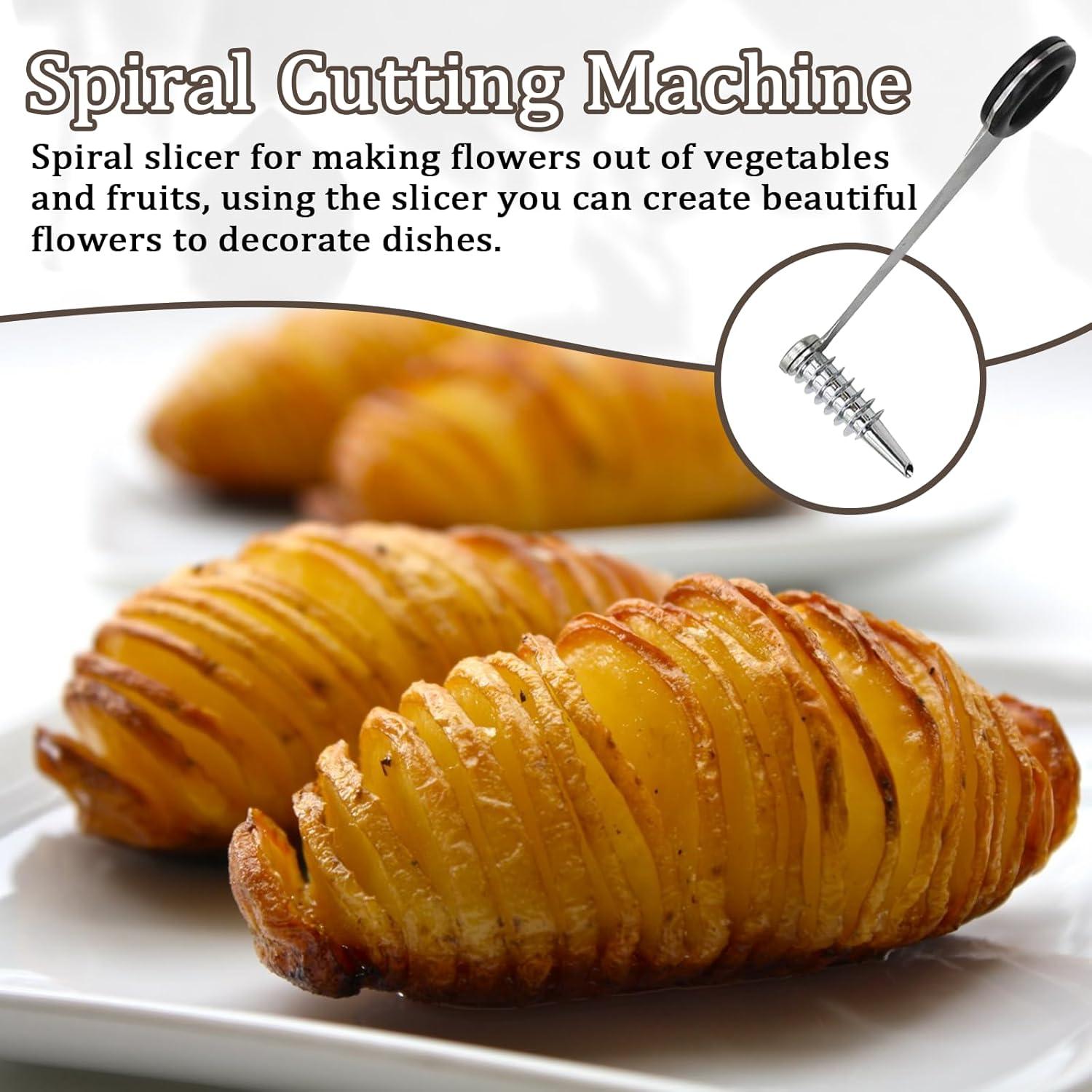 Cortador Espiral de Acero Inoxidable Xanadued para Verduras