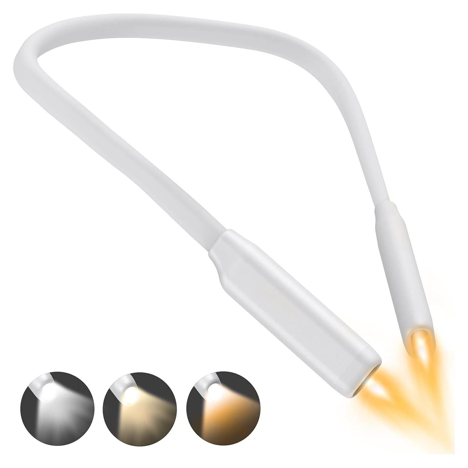 Luz de lectura LED recargable GONDSILY para cuello - 3 colores