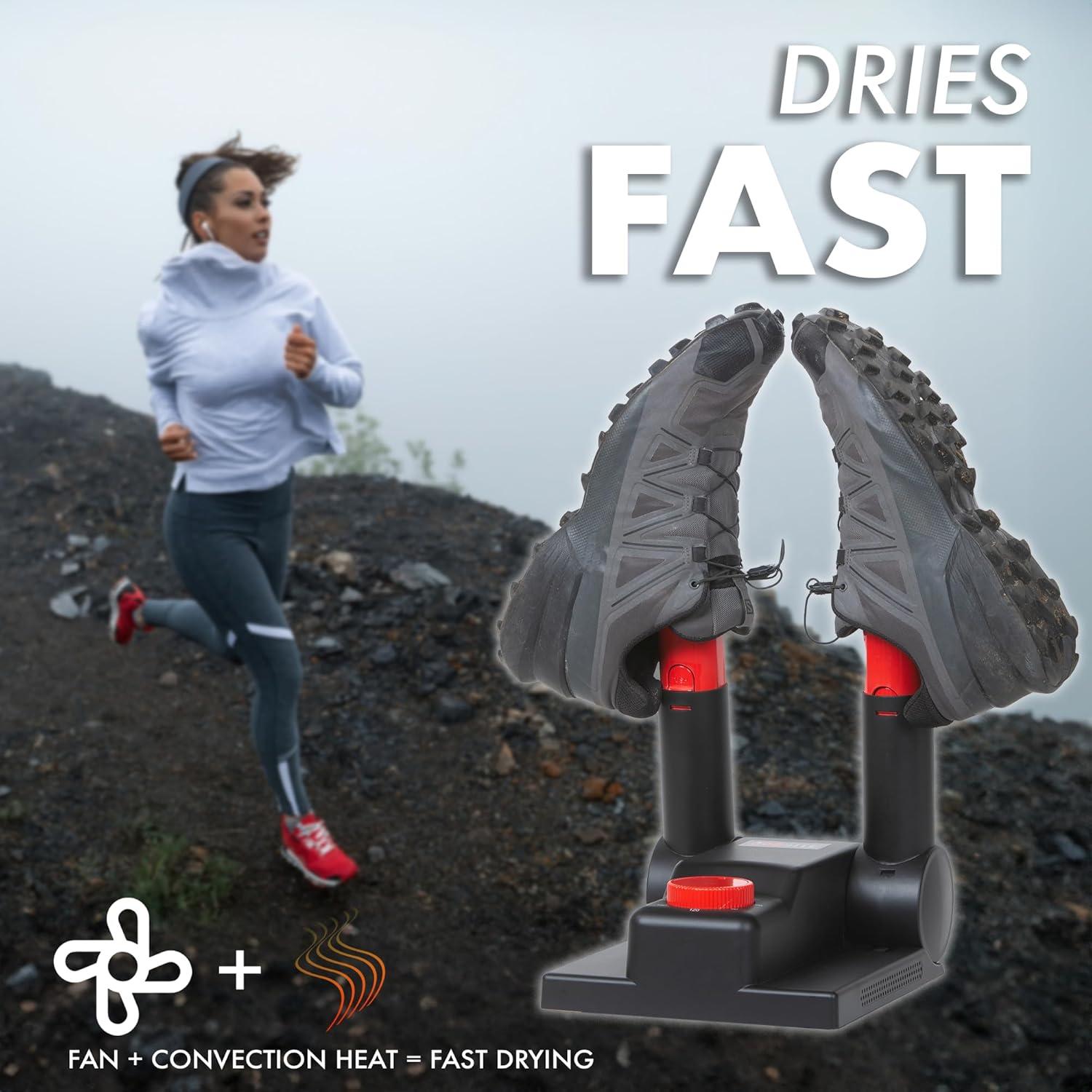 Secador y Desodorante de Botas JobSite - Portátil, Rápido y Seguro