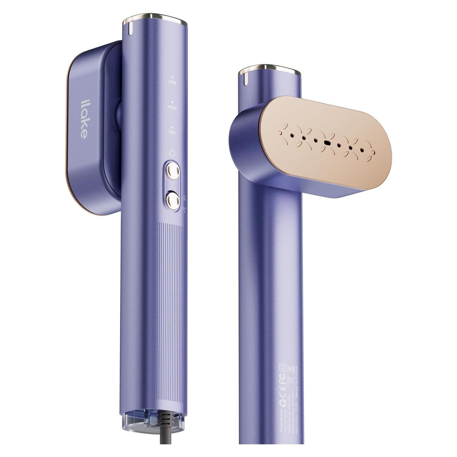 Vaporera de Viaje Ilake CW-5205, 1000W, Doble Voltaje 100-240V