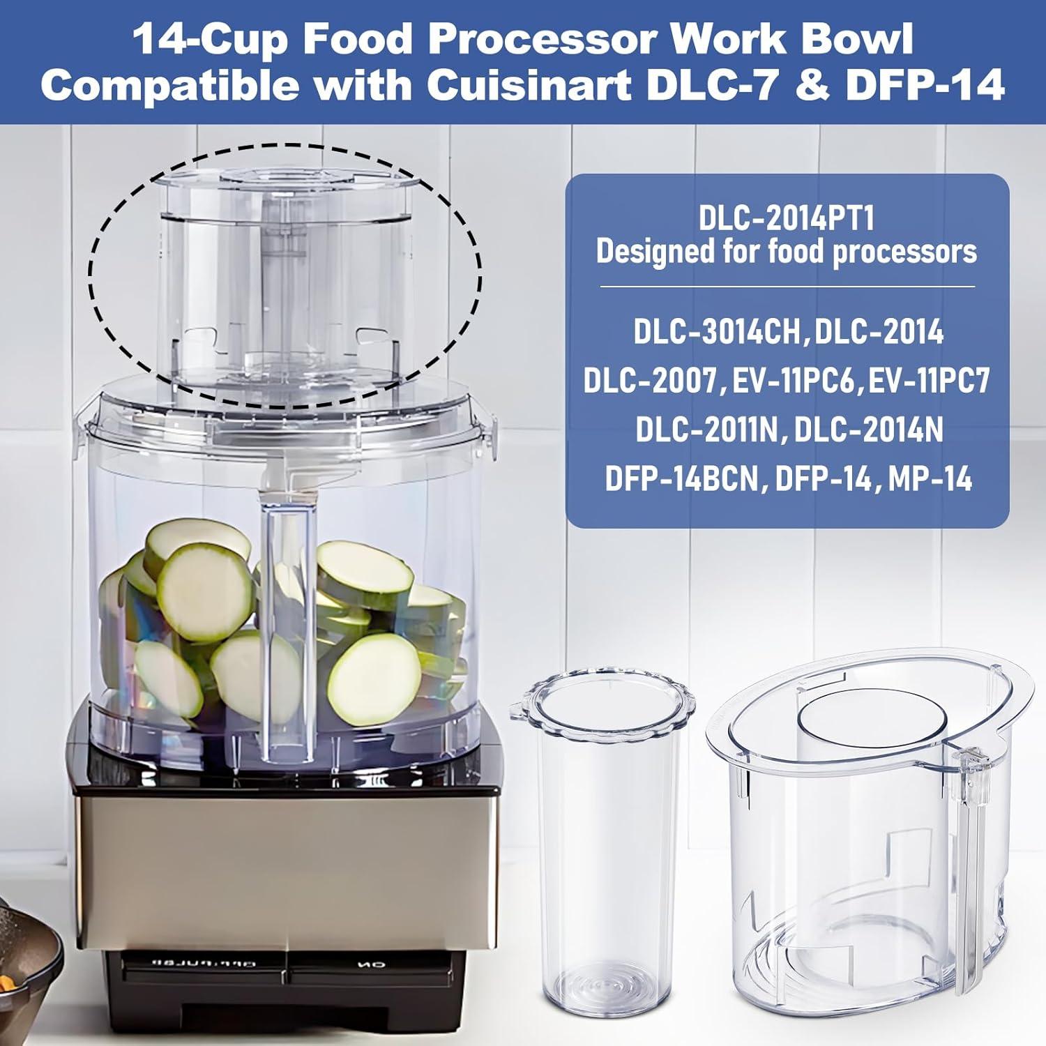 Pusher grande y pequeño Cuisinart DLC-2014, 14 tazas