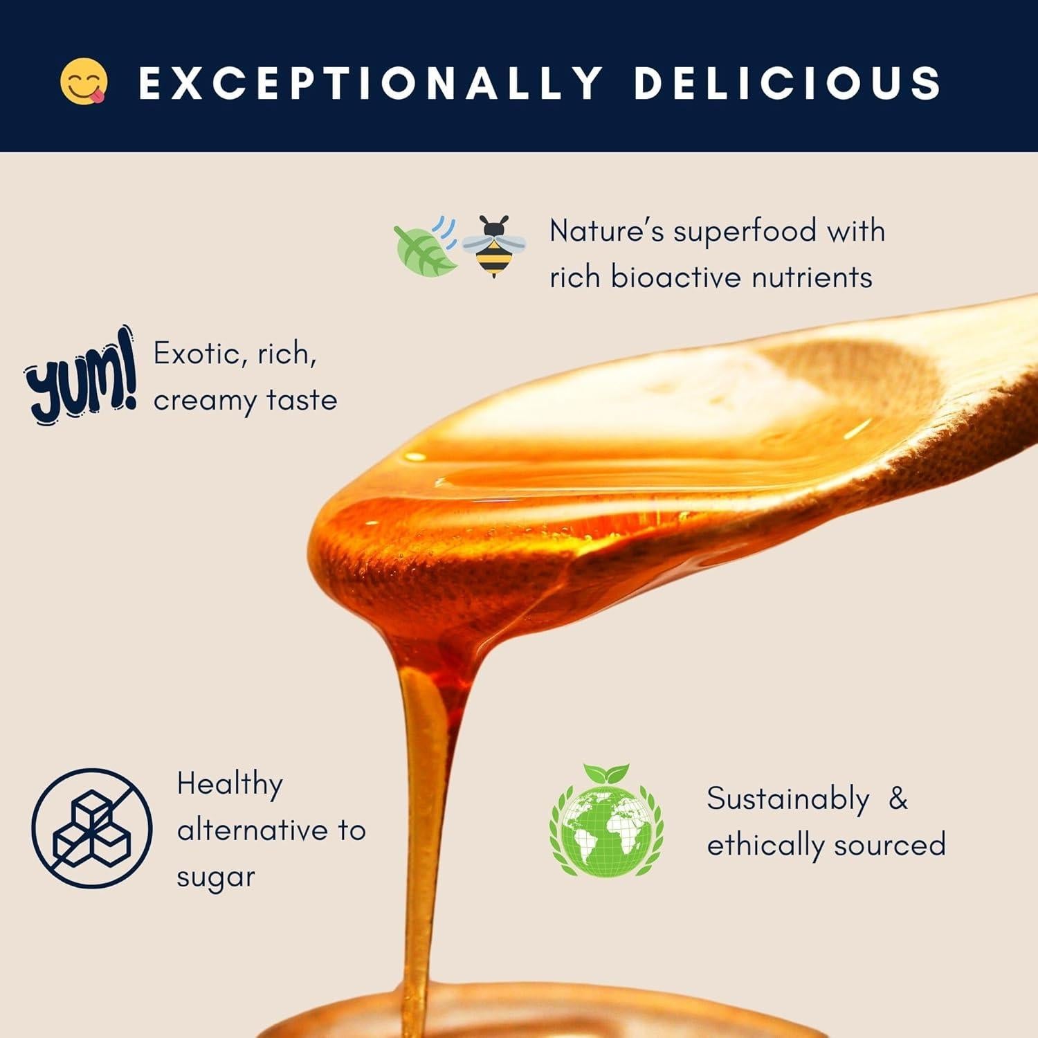 Miel Manuka MGO 83+ Honey Australia 248 g - Pura y Orgánica