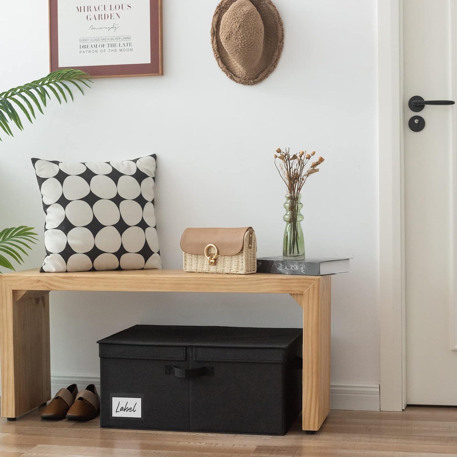 Caja de Almacenamiento Plegable GRANNY SAYS 63L Negra