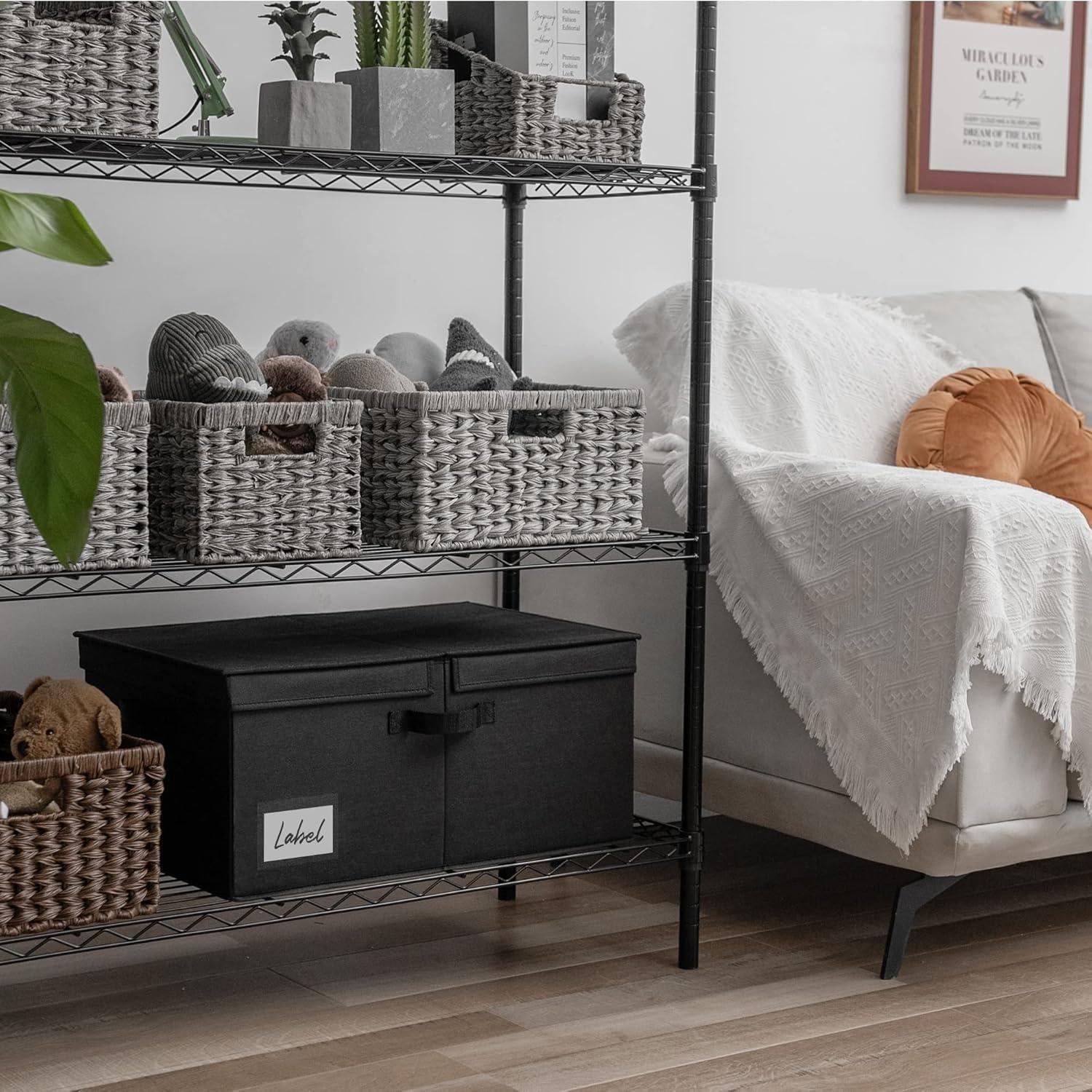 Caja de Almacenamiento Plegable GRANNY SAYS 63L Negra