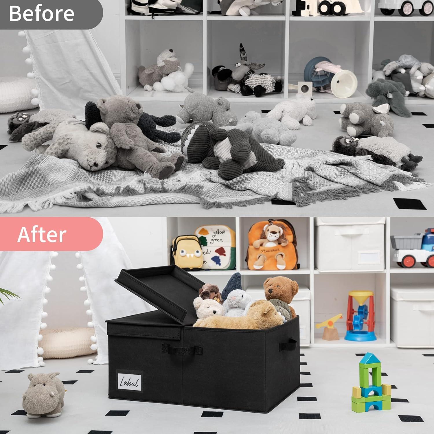 Caja de Almacenamiento Plegable GRANNY SAYS 63L Negra