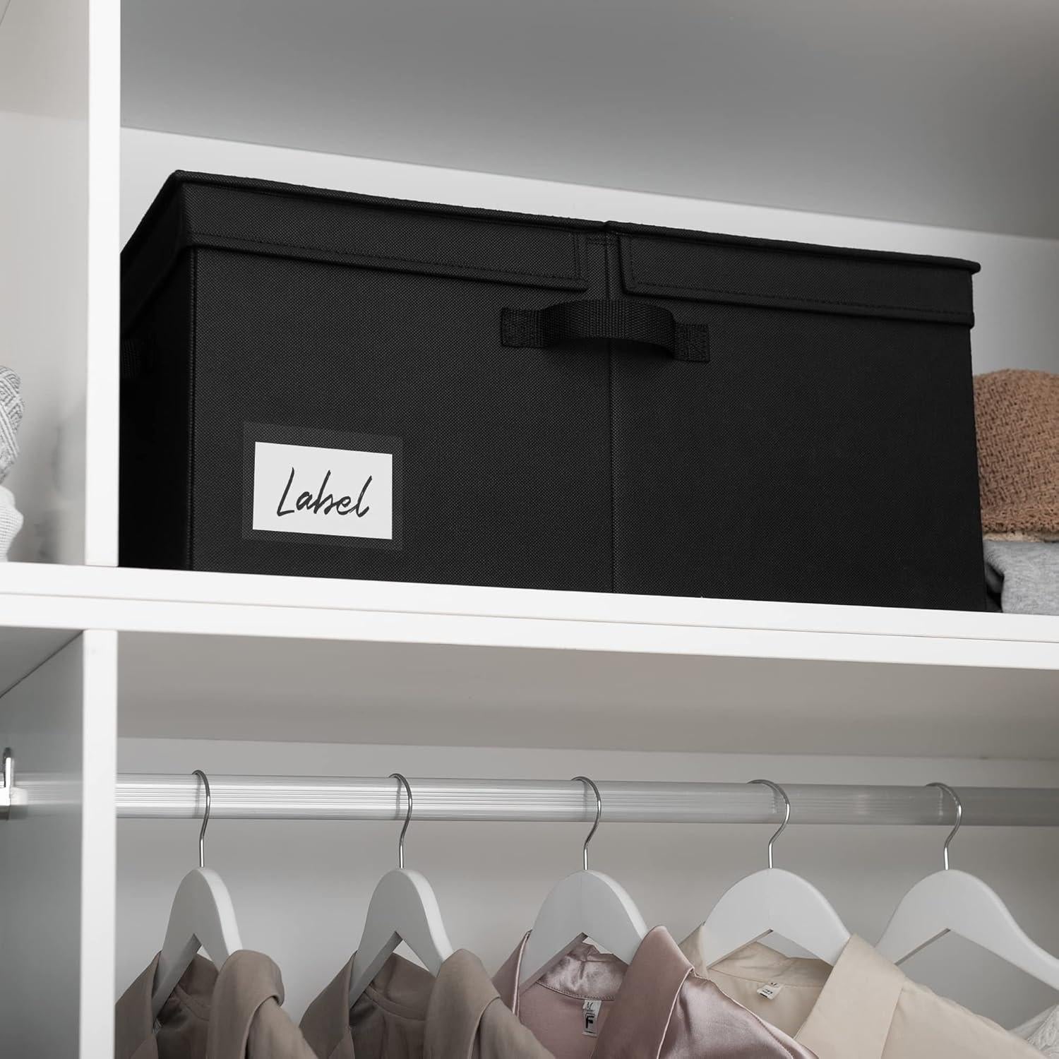 Caja de Almacenamiento Plegable GRANNY SAYS 63L Negra