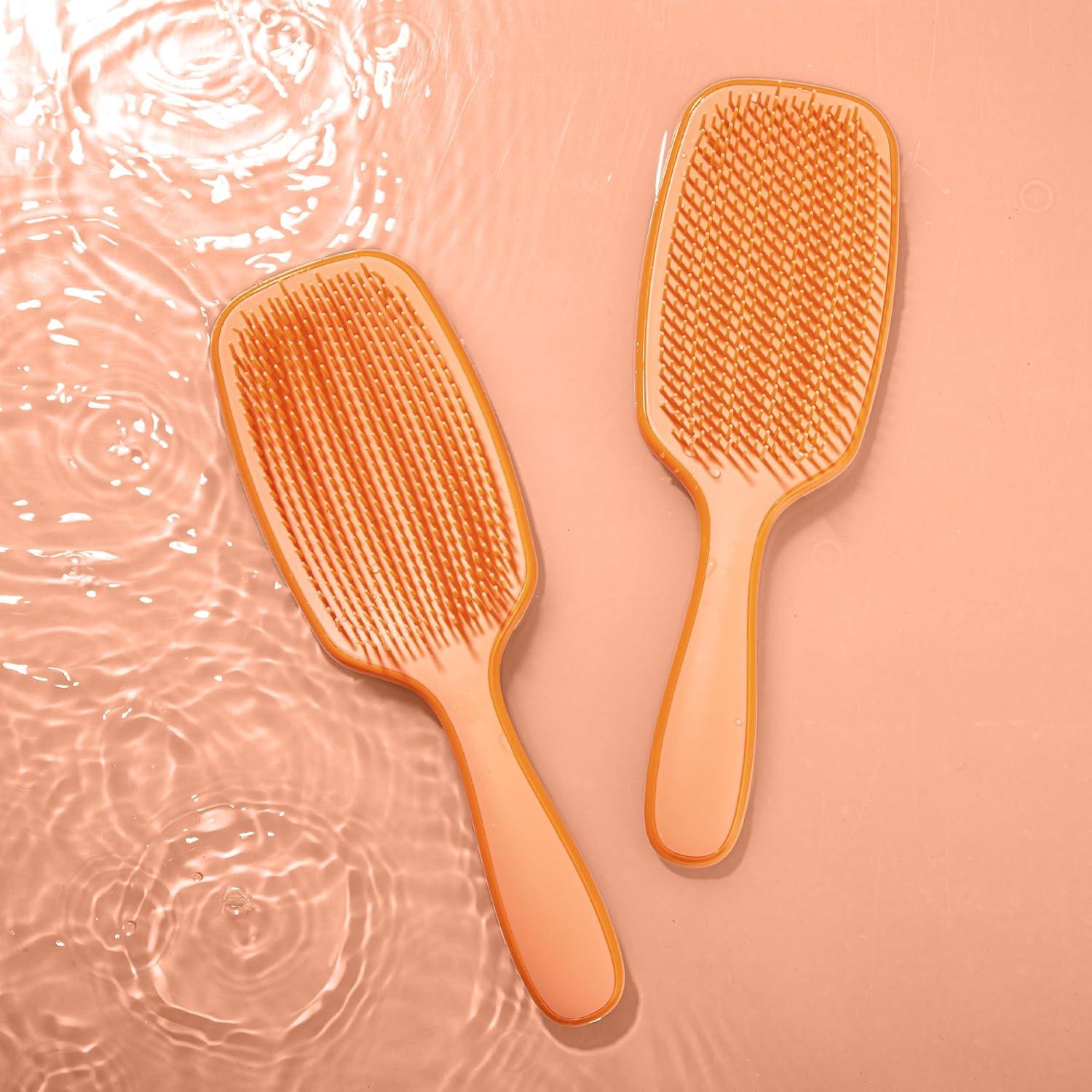 Cepillo Desenredante Nature Spell - Sin Nudos, 16cm, Naranja