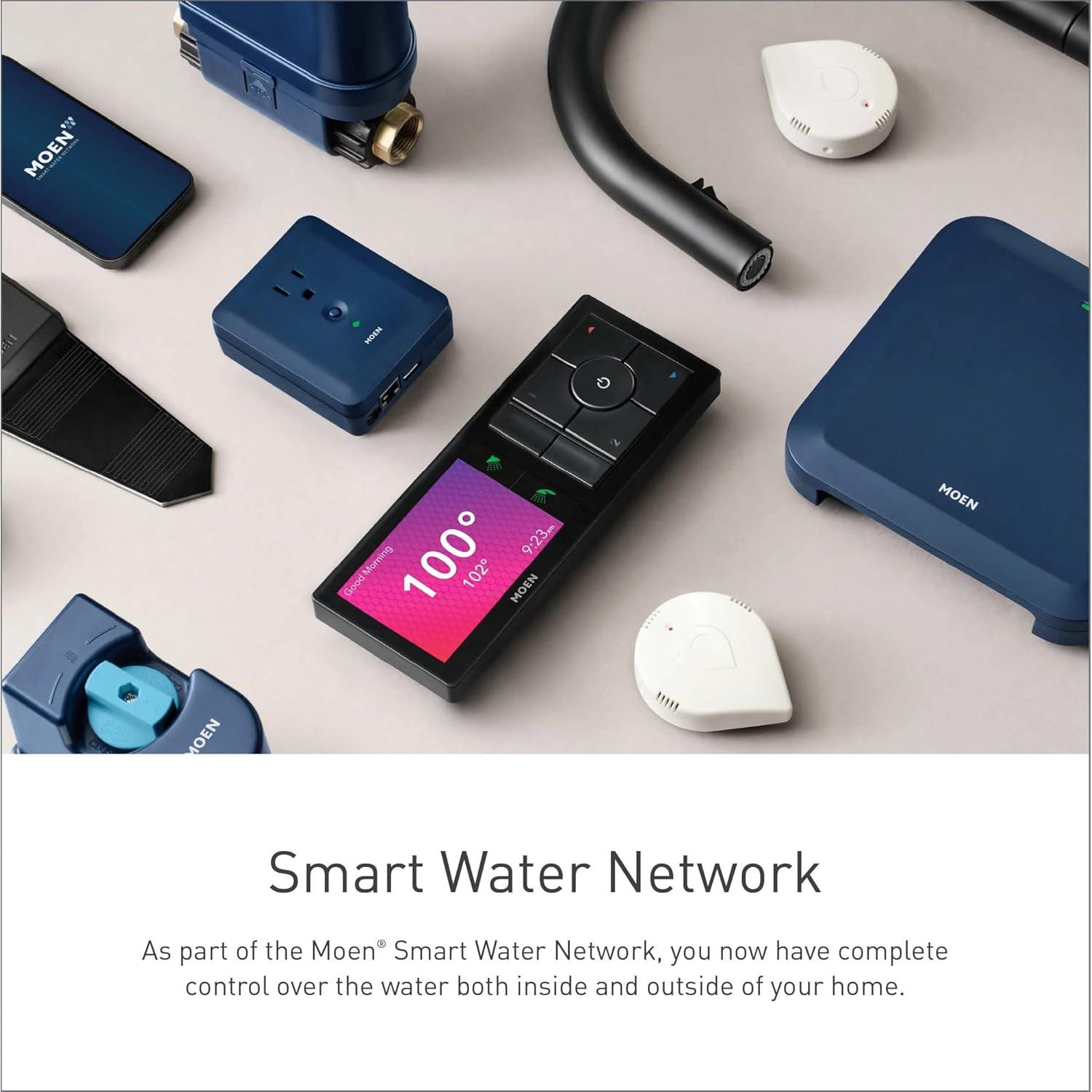 Sensor de Suelo Inalámbrico Moen WISNS002G1USA, Medidor de Humedad