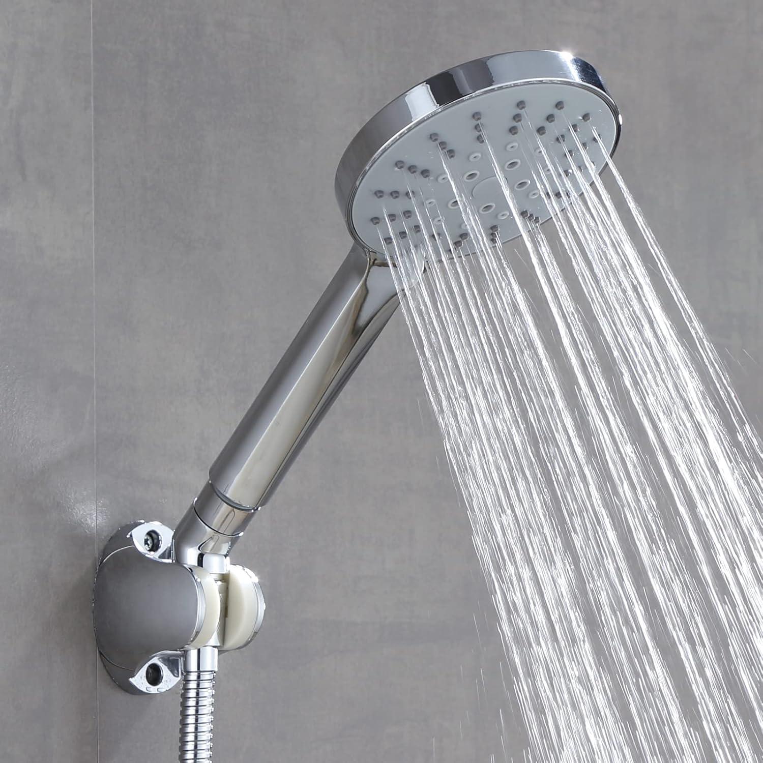 Adaptador de codo para ducha LUOFANT 135° cromado