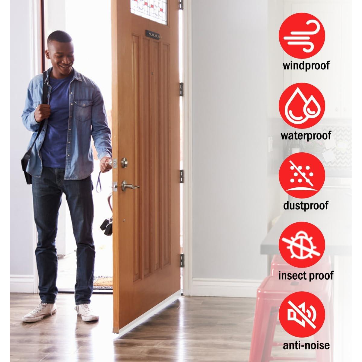 Burlete de Silicona 5 cm x 6.1 m Negro Todaylin