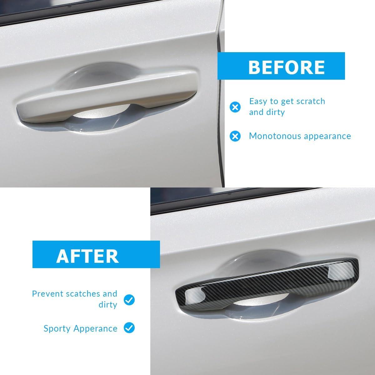 Cubierta de Manija de Puerta DLOVEG para Honda Civic CRV HR-V 2022-2026