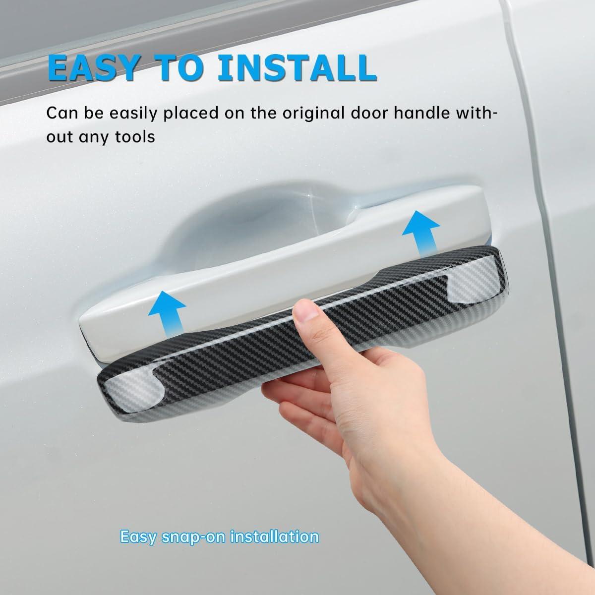 Cubierta de Manija de Puerta DLOVEG para Honda Civic CRV HR-V 2022-2026