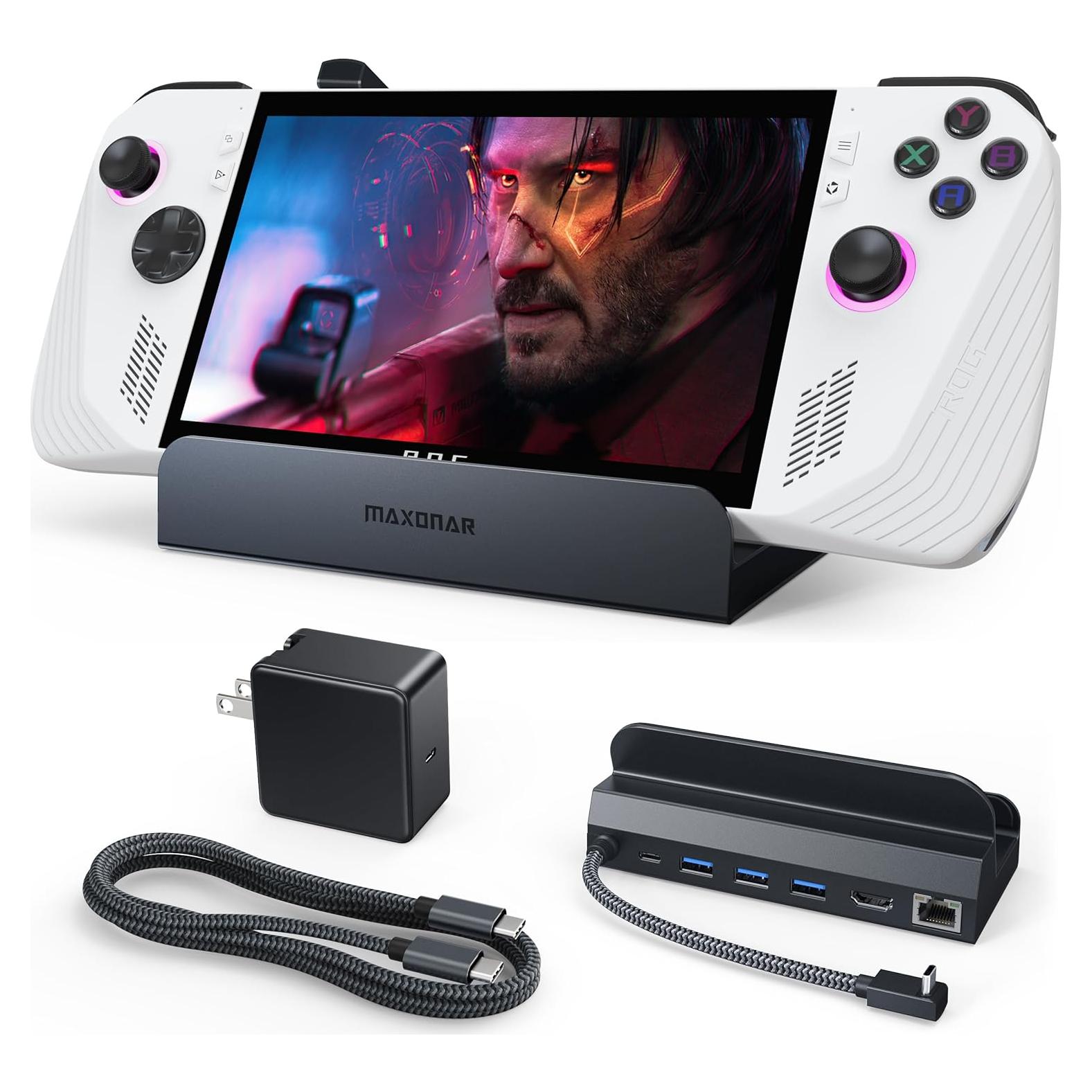 Estación de Acoplamiento Maxonar 6 en 1 con Cargador 65W