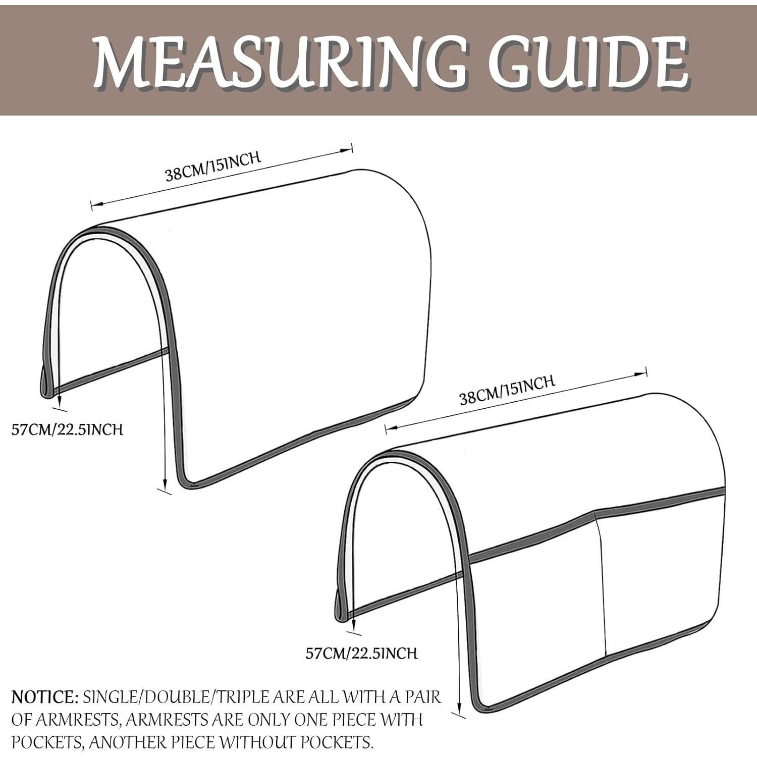 Funda de reposabrazos y reposacabezas NNSMUN 3 piezas Verde
