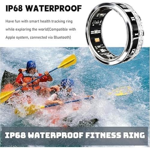 Anillo Inteligente GANSI para Fitness y Salud | IP68 | Tamaño 8