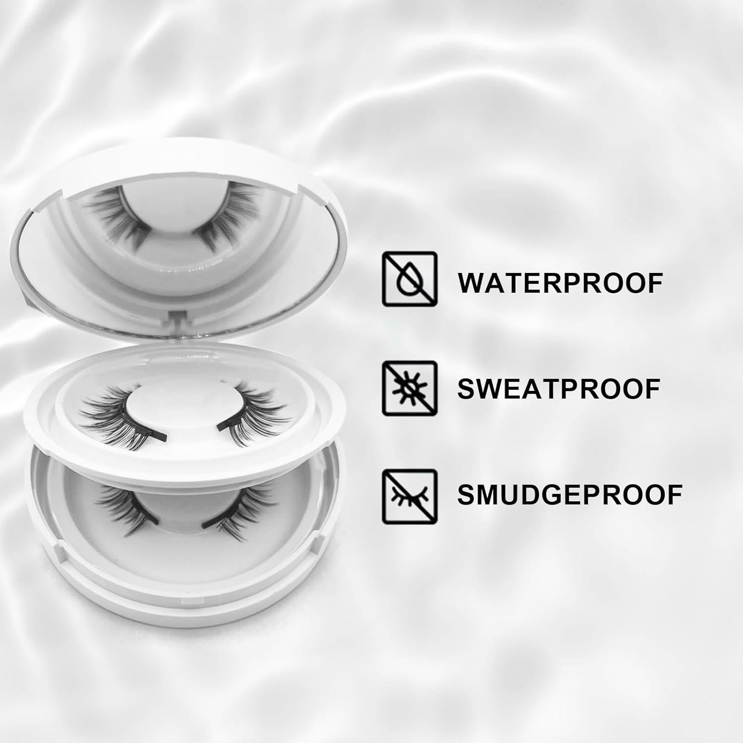 Pestañas Magnéticas Elara Craft con Aplicador - Kit Reutilizable