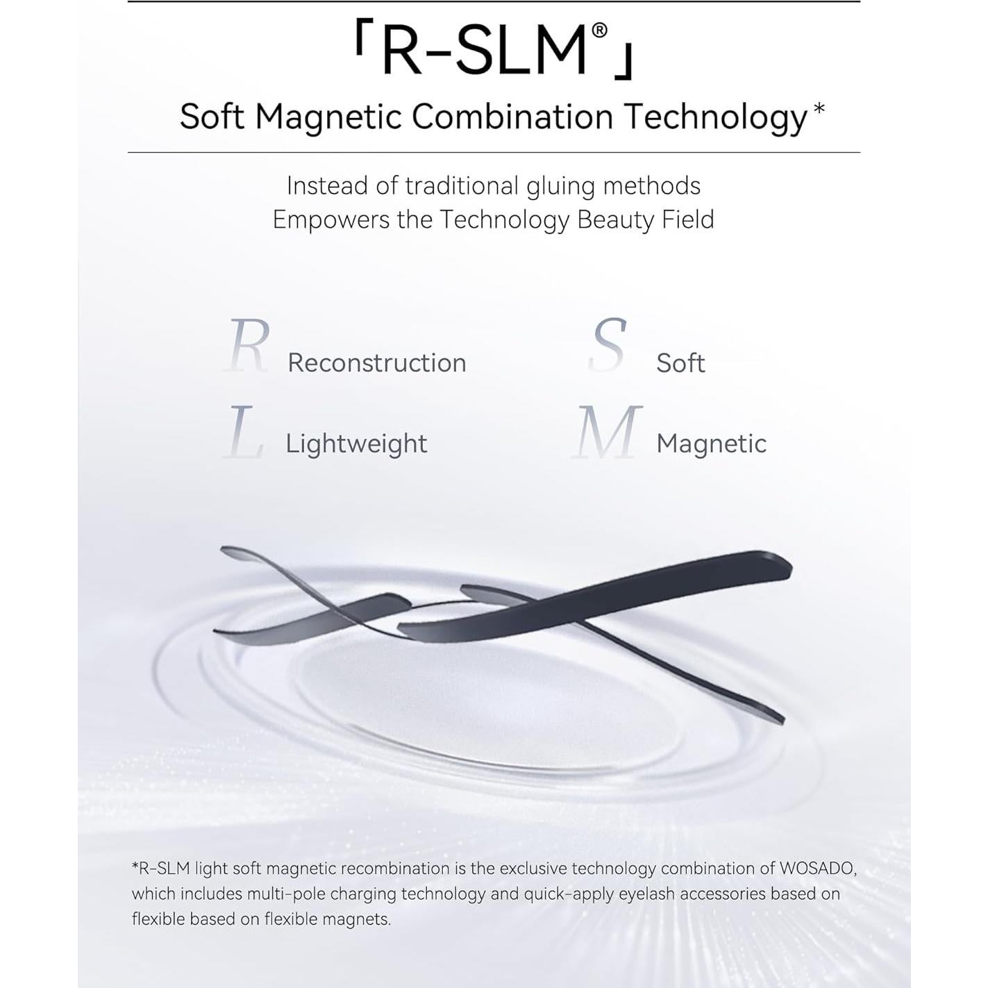 Magnetic Eyelashes with Applicator Kit, No.9 Plume Black, Reusable Magnetic Lashes without Eyeliner, Glue-free False Lashes, Waterproof, Lightweight, Suit for Natural Makeup