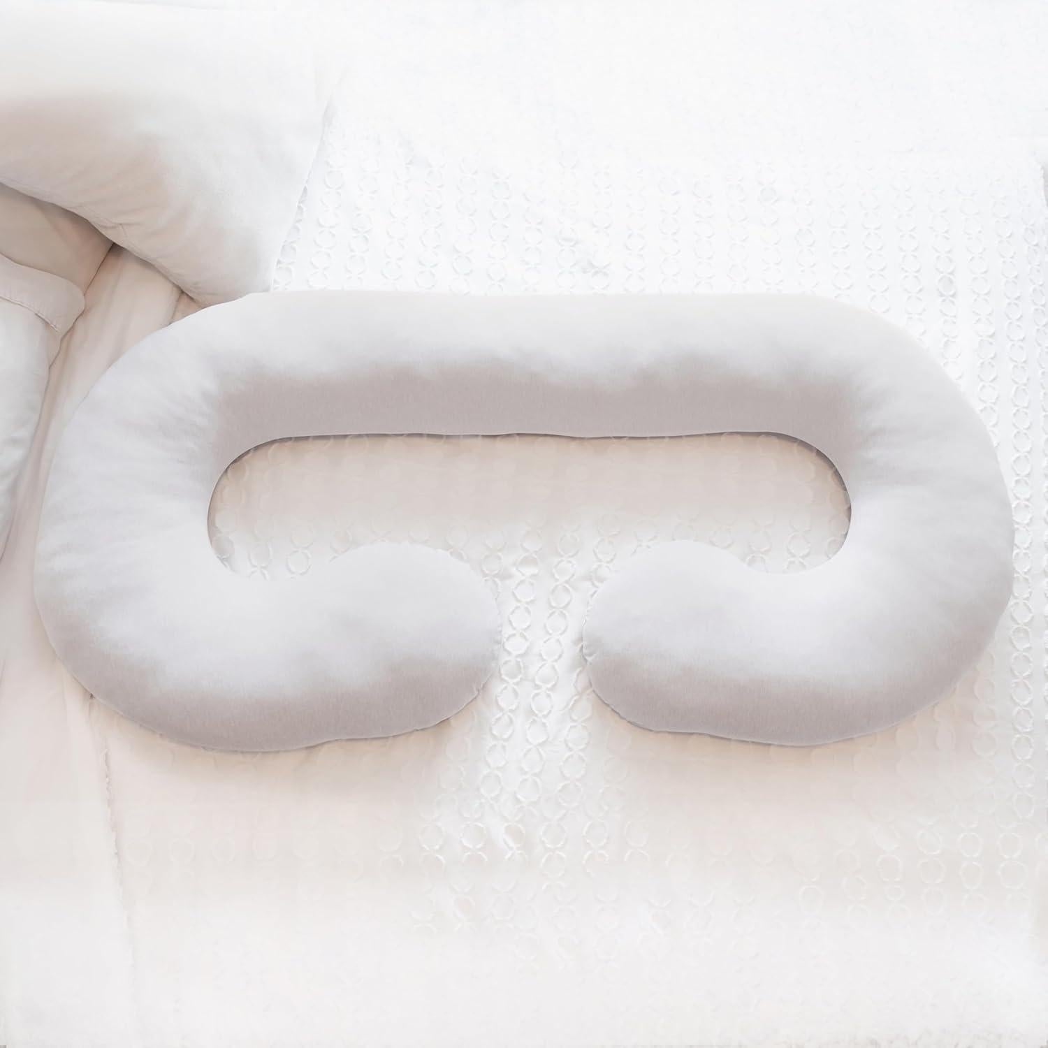 Almohada de Maternidad Regalo en Forma de C - Gris