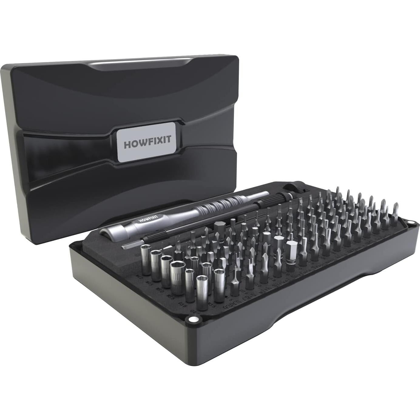 Juego de Destornilladores HowFixit PRO MAX 106 Piezas