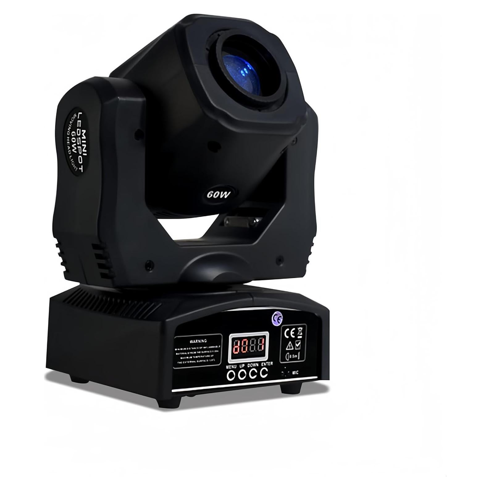 Luz de escenario LED 60W DMX 512 8 Gobos 8 Colores DJCLUB