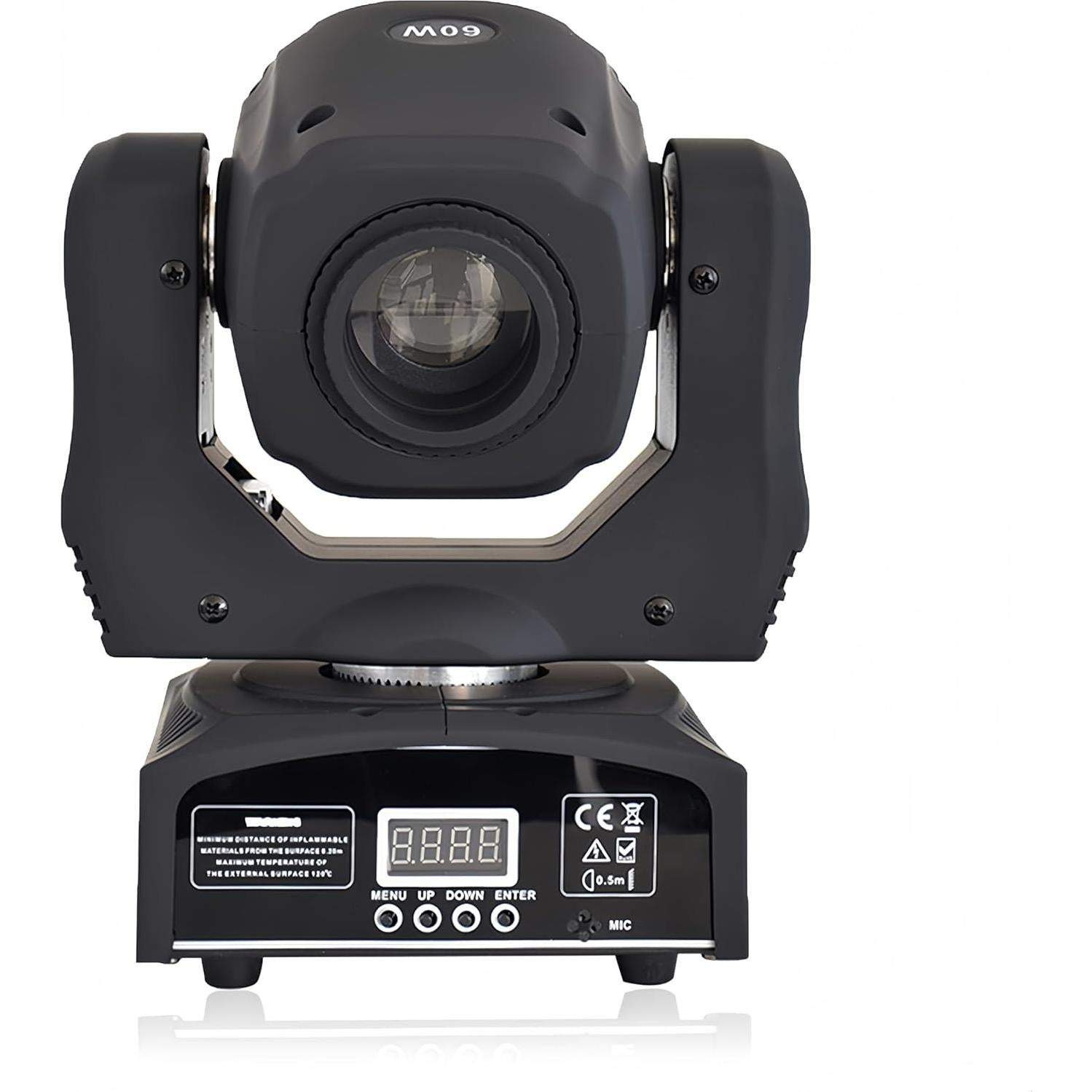 Luz de escenario LED 60W DMX 512 8 Gobos 8 Colores DJCLUB