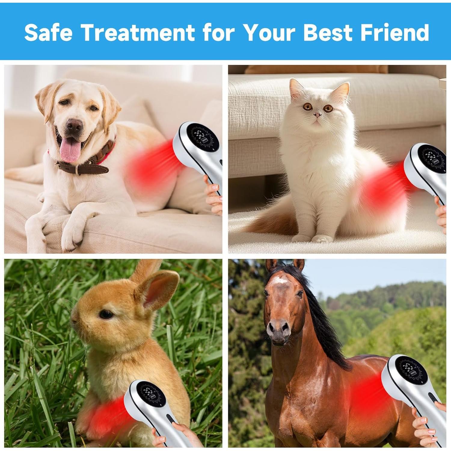 Terapia de Luz Roja Fithope 670 nm y 828 nm para Alivio del Dolor