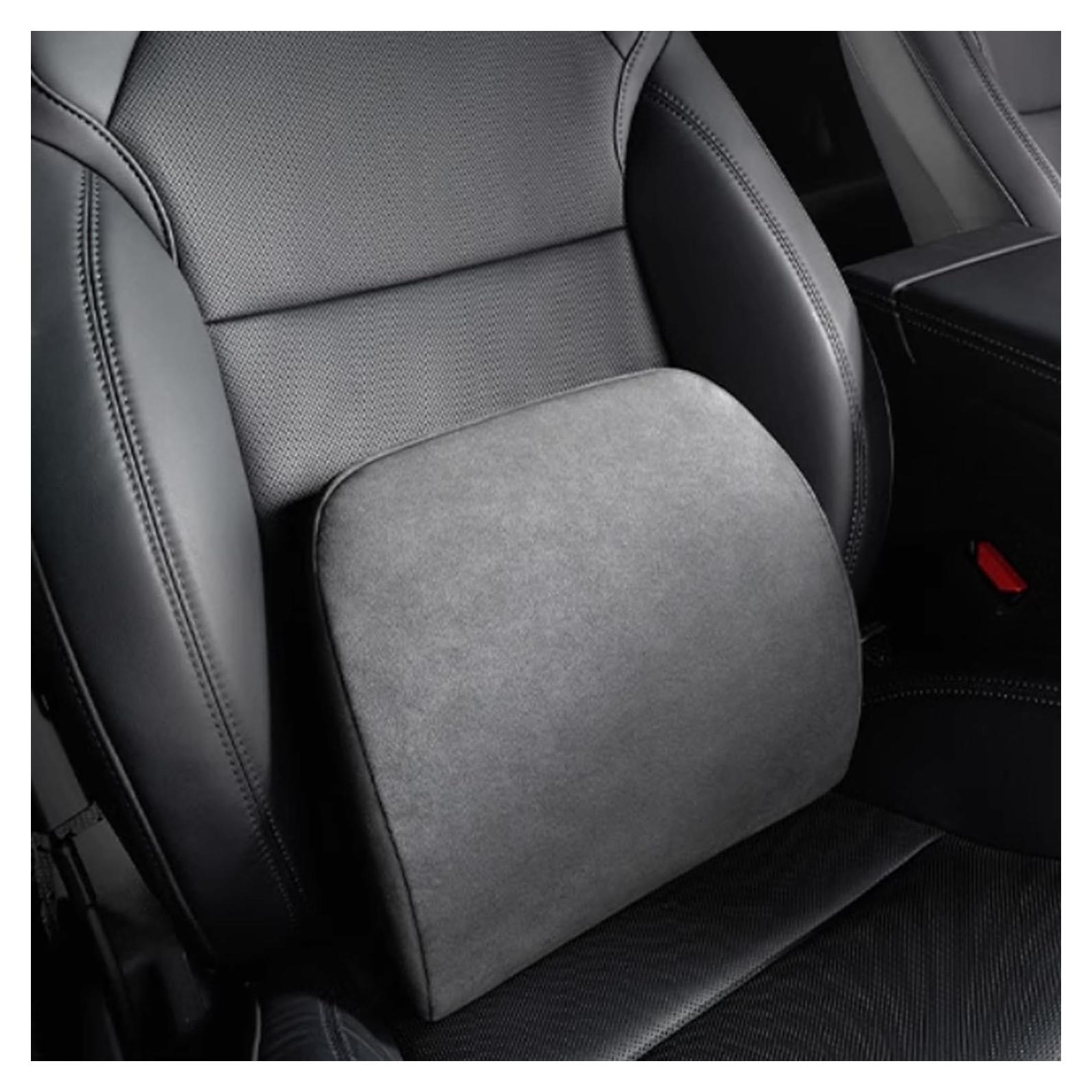 Almohada Lumbar Ergonómica TOPABYTE - Espuma Viscoelástica Negra