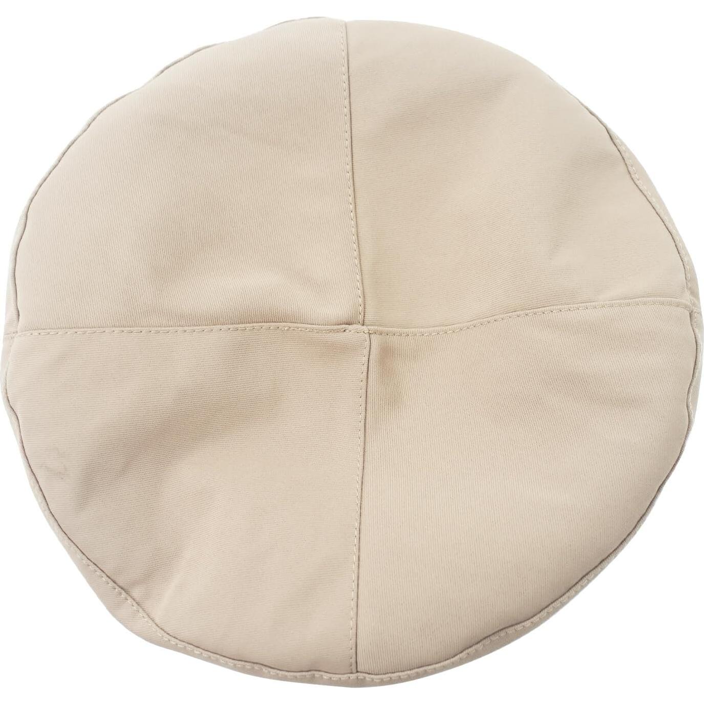 Sombrero Beret Francés FEOYA para Mujeres - Algodón Beige Talla Única