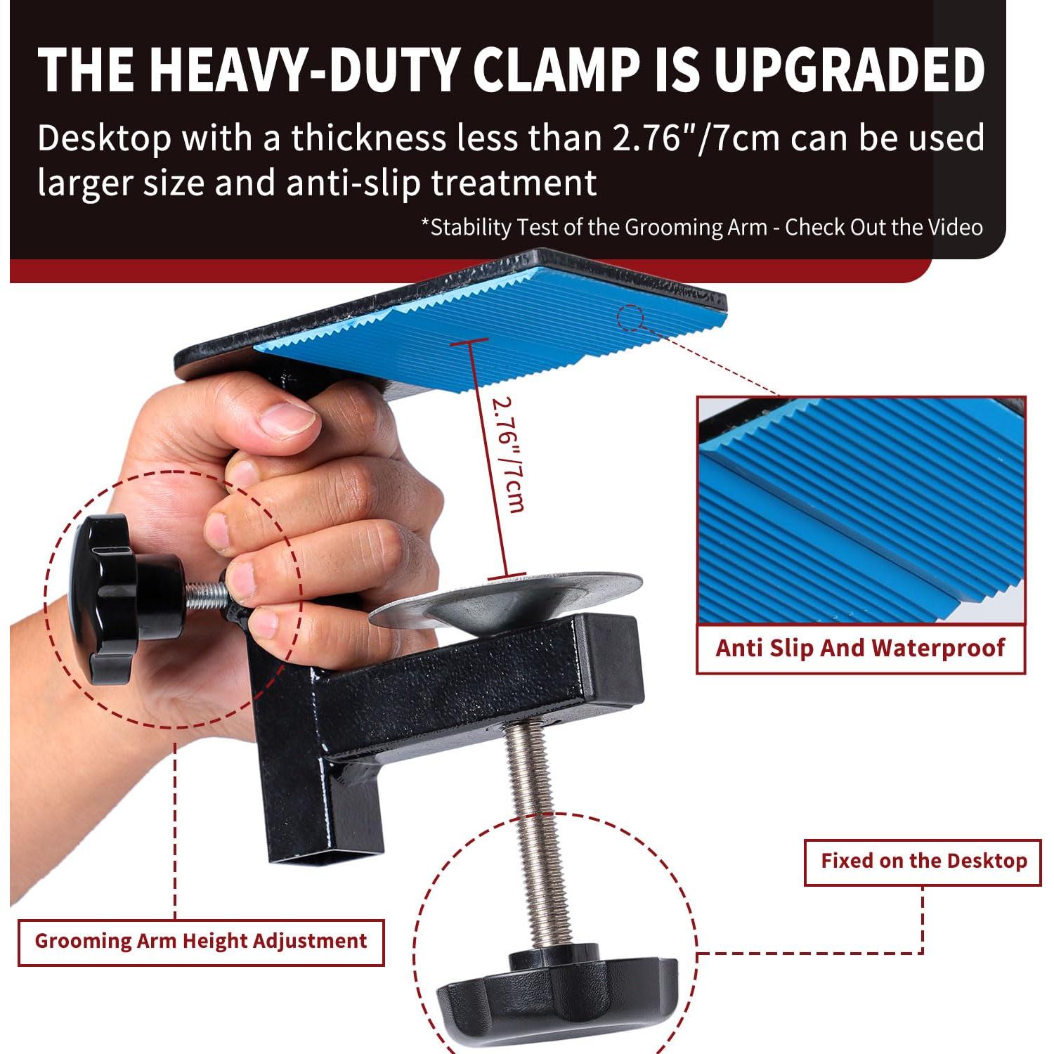 Brazo de Mesa de Aseo para Perros Phenfor - Altura Ajustable