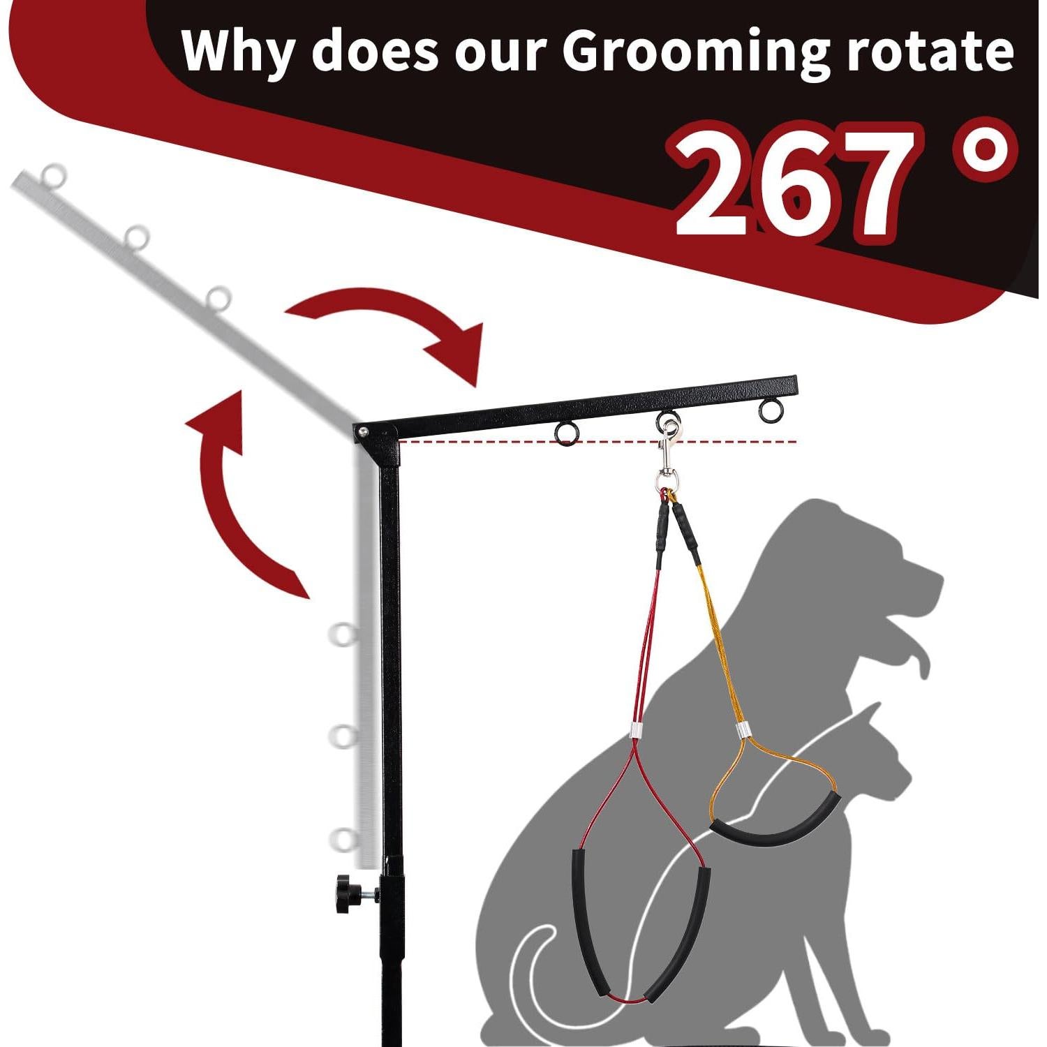 Brazo de Mesa de Aseo para Perros Phenfor - Altura Ajustable